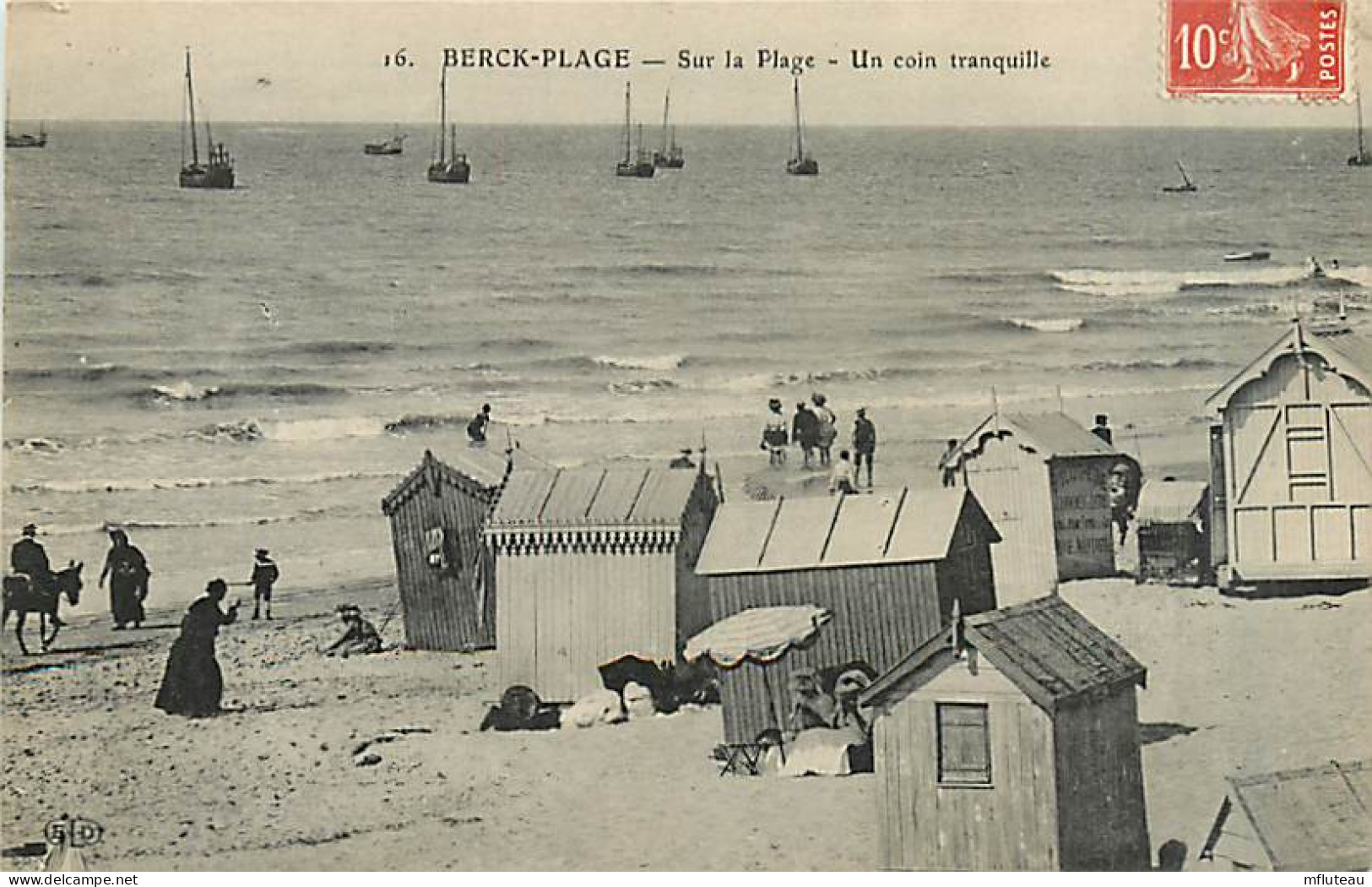 62* BERCK PLAGE Plage              MA95,0106 - Berck