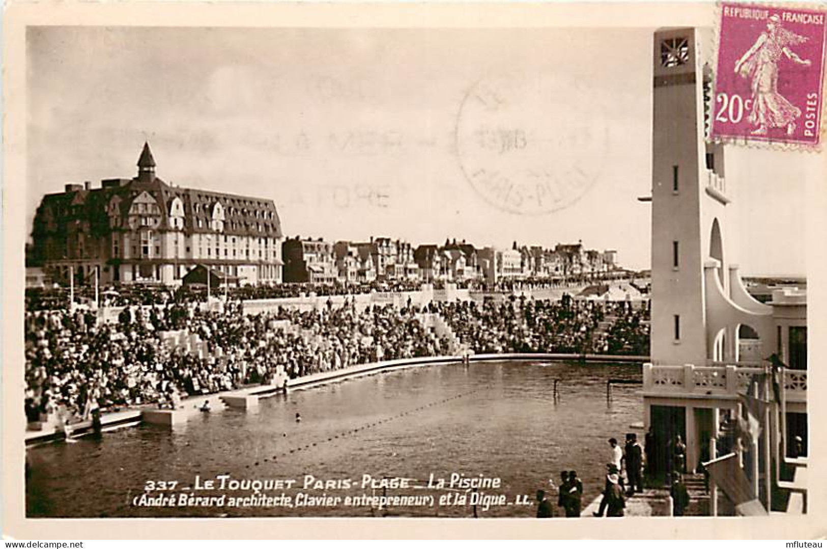 62* LE TOUQUET Piscine            MA95,0104 - Le Touquet