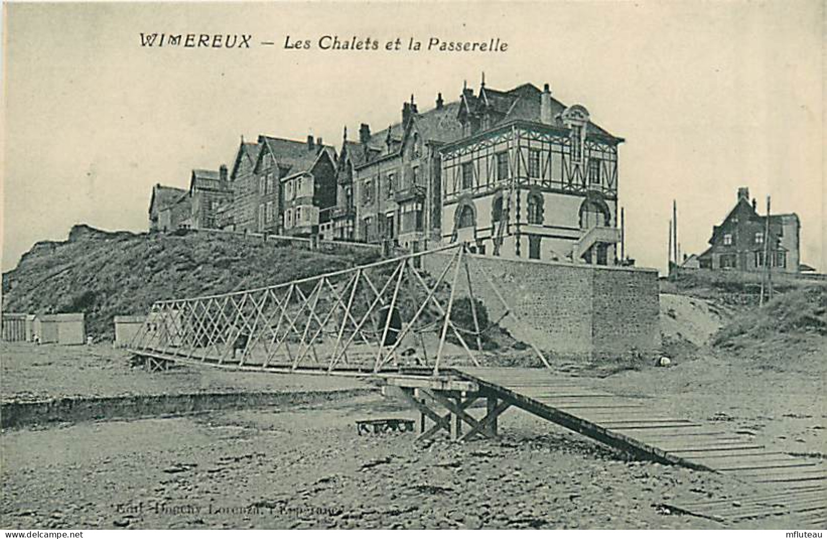 62* WIMEREUX   Passerelle                MA95,0070 - Autres & Non Classés