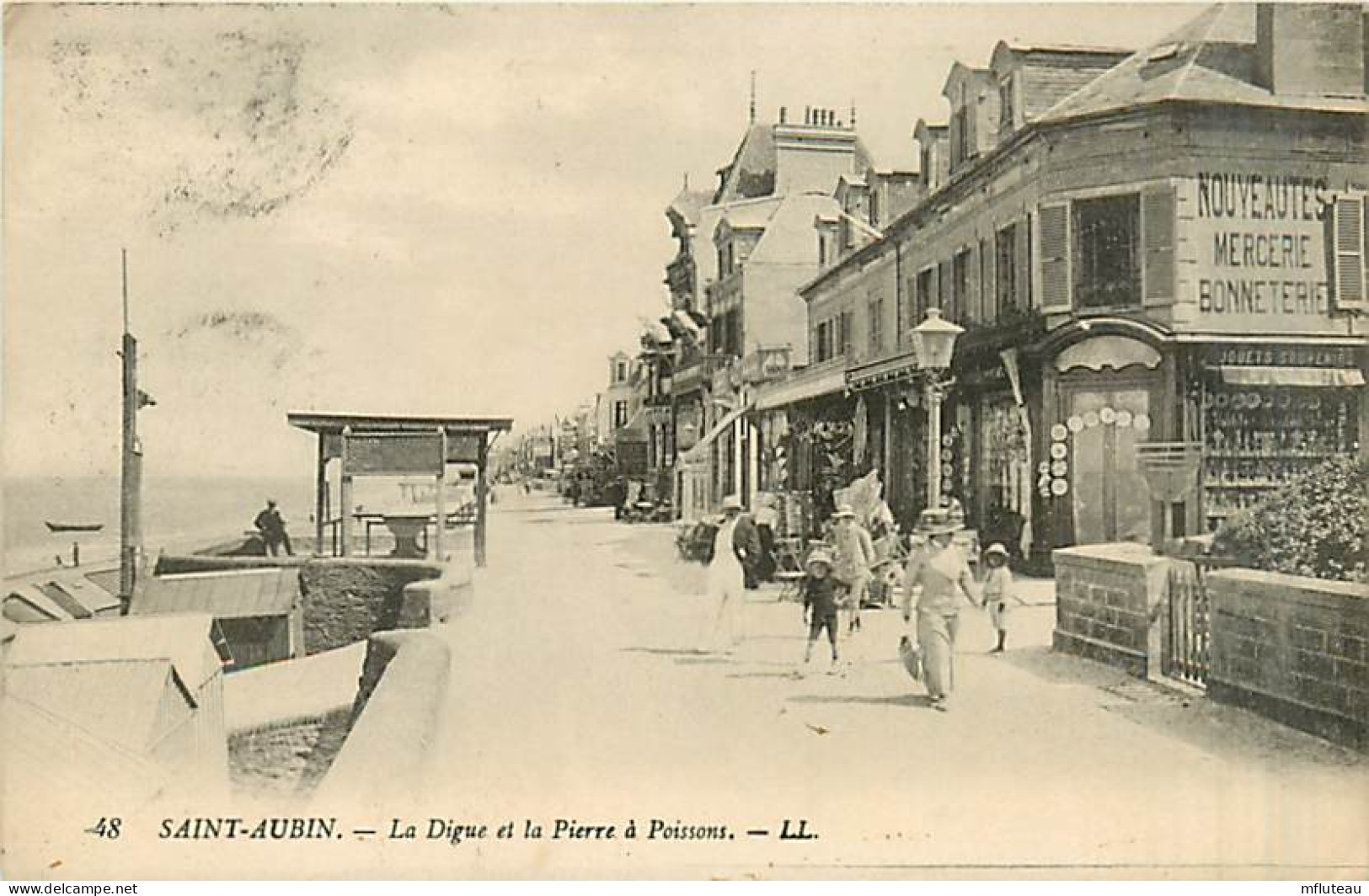 14* ST AUBIN  Pierre A Poissons                   MA95,0059 - Saint Aubin