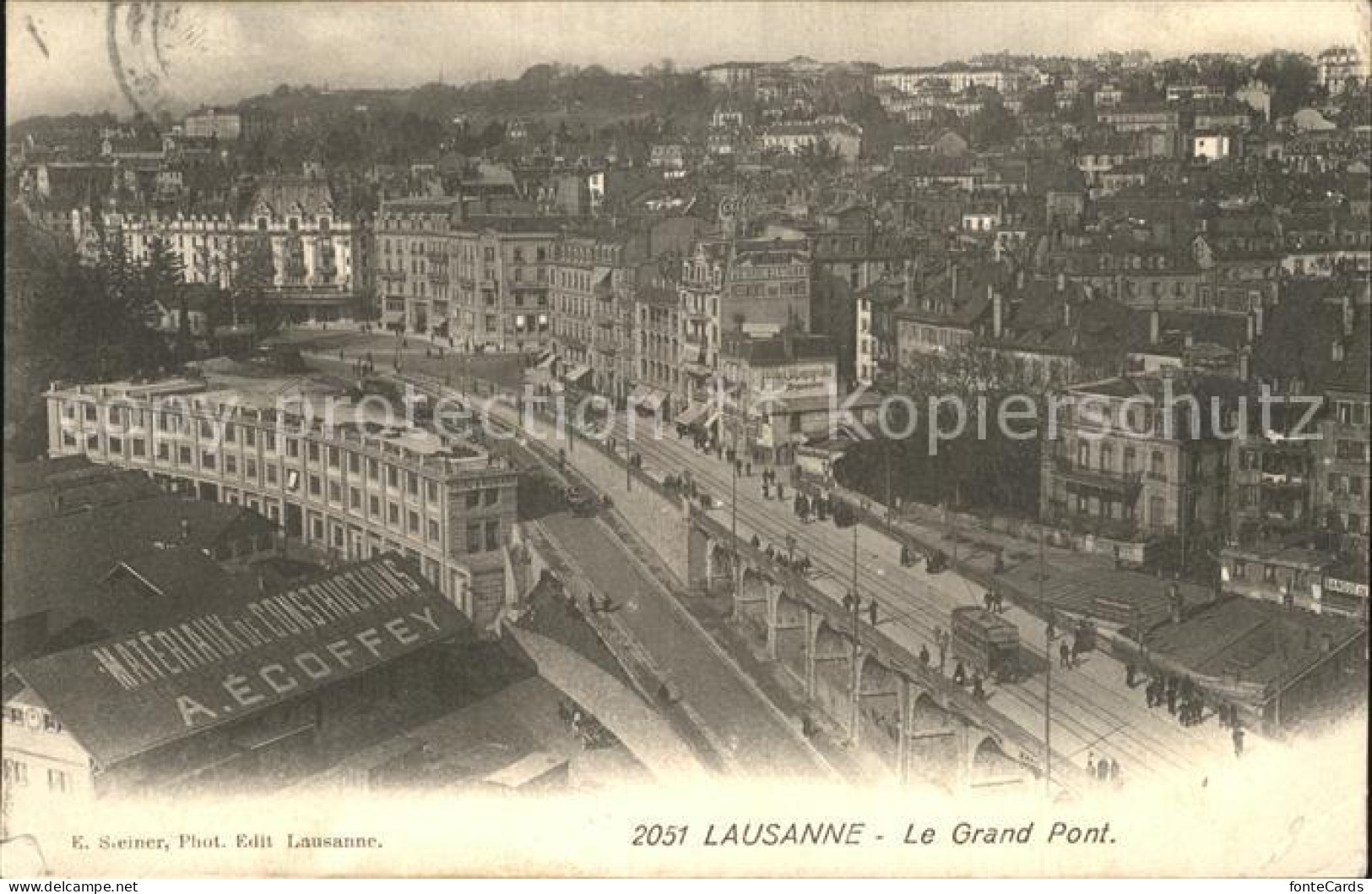 12474278 Lausanne VD Le Grand Pont Lausanne - Autres & Non Classés