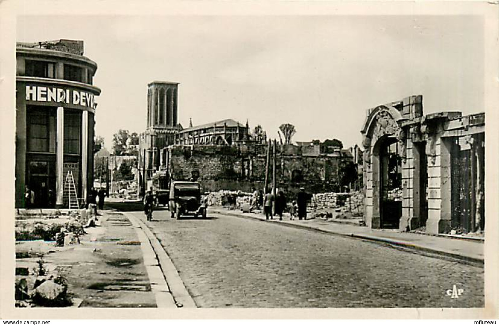 14* CAEN Ruines Rue St Jean WW2             MA94,1285 - Caen