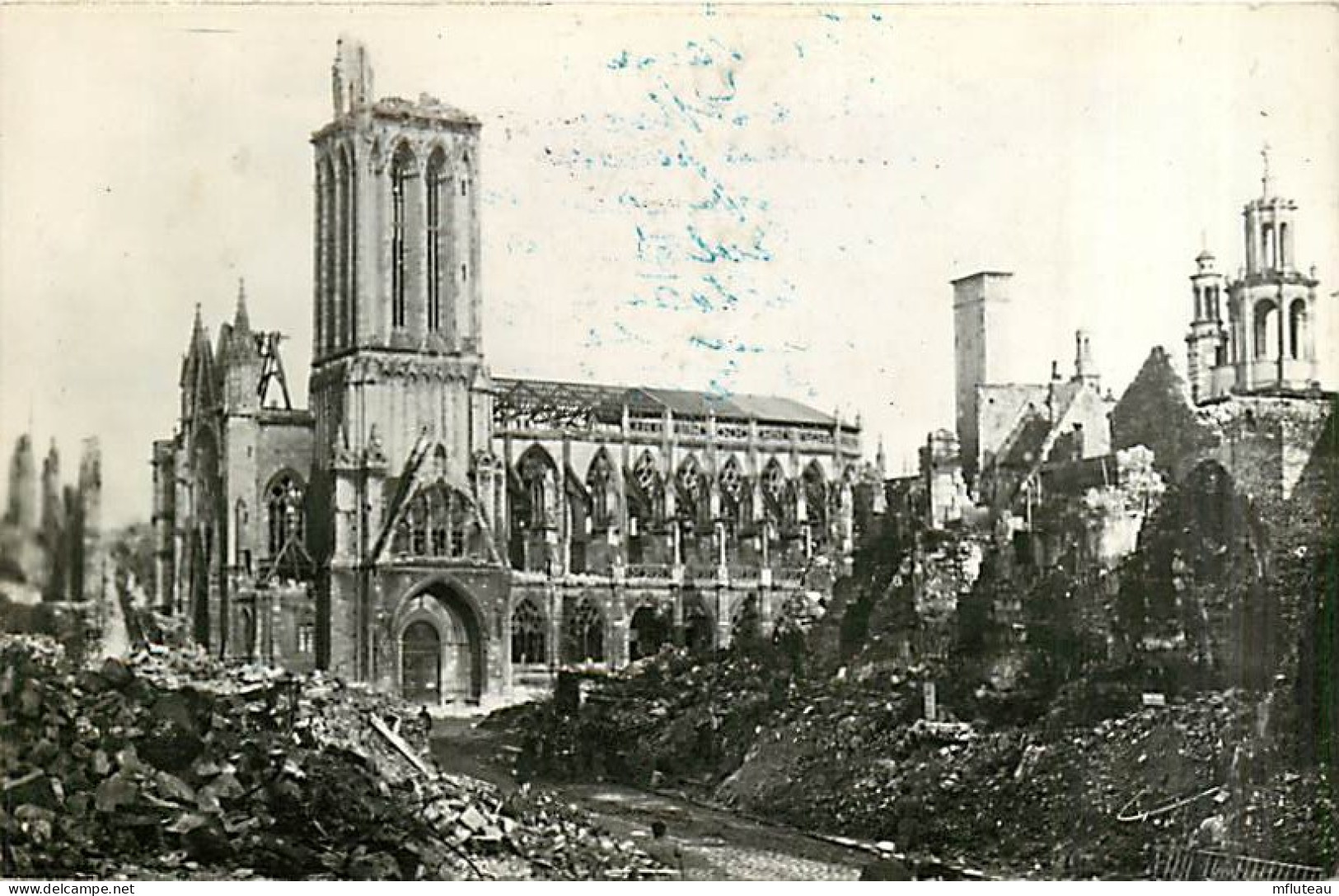 14* CAEN  Ruines Eglise  St Pierre WW2    MA94,1273 - Caen