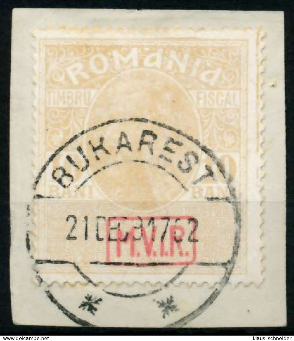 BES 1WK D-MV RUMÄNIEN Nr K7x Gestempelt Briefstück X7419DA - Occupazione 1914 – 18