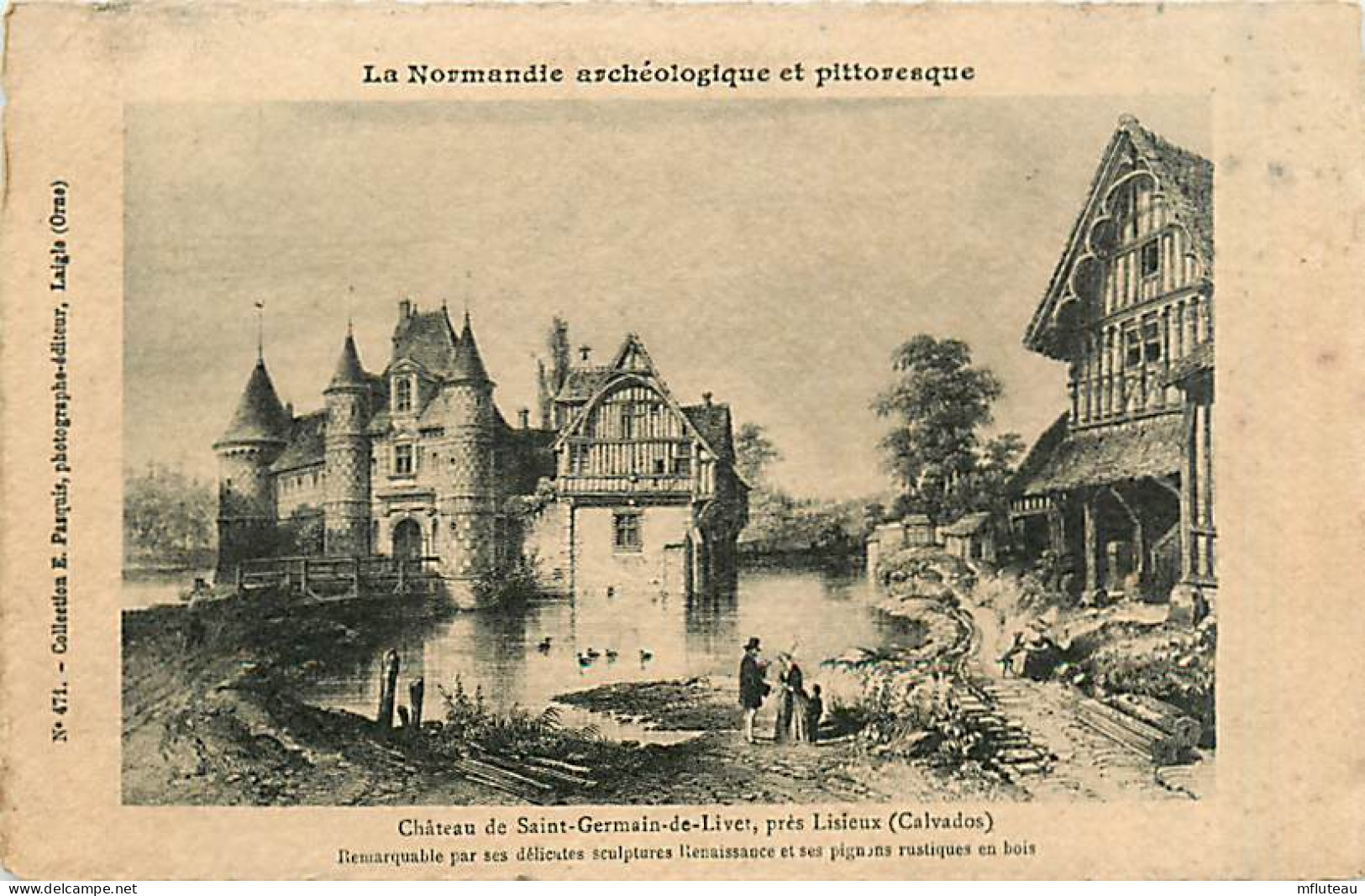 14* ST GERMAIN DE LIVET  Chateau                  MA94,1224 - Other & Unclassified
