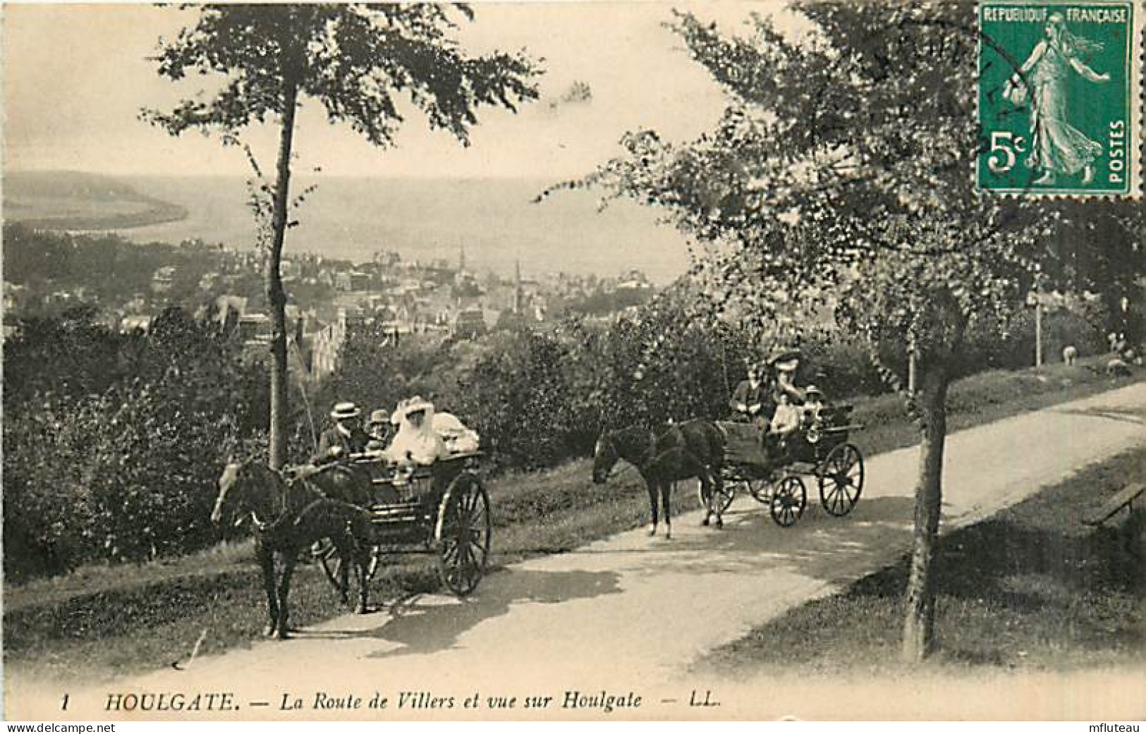 14* HOULGATE  Route De Villers                MA94,1217 - Houlgate