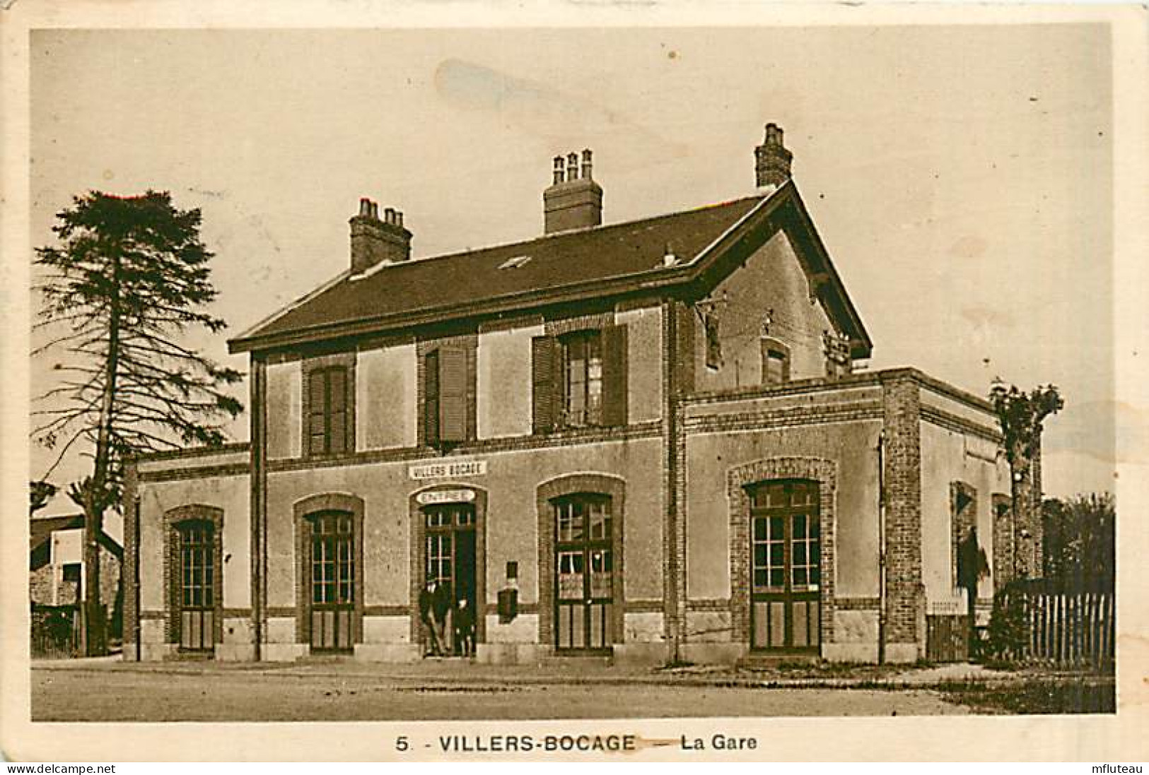 14* VILLERS BOCAGE  La Gare                  MA94,1192 - Autres & Non Classés