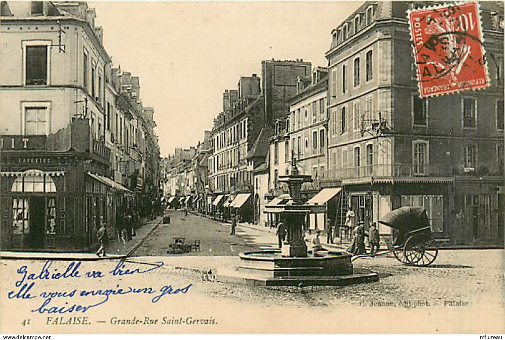14* FALAISE  Grande Rue St Gervais                 MA94,1185 - Falaise