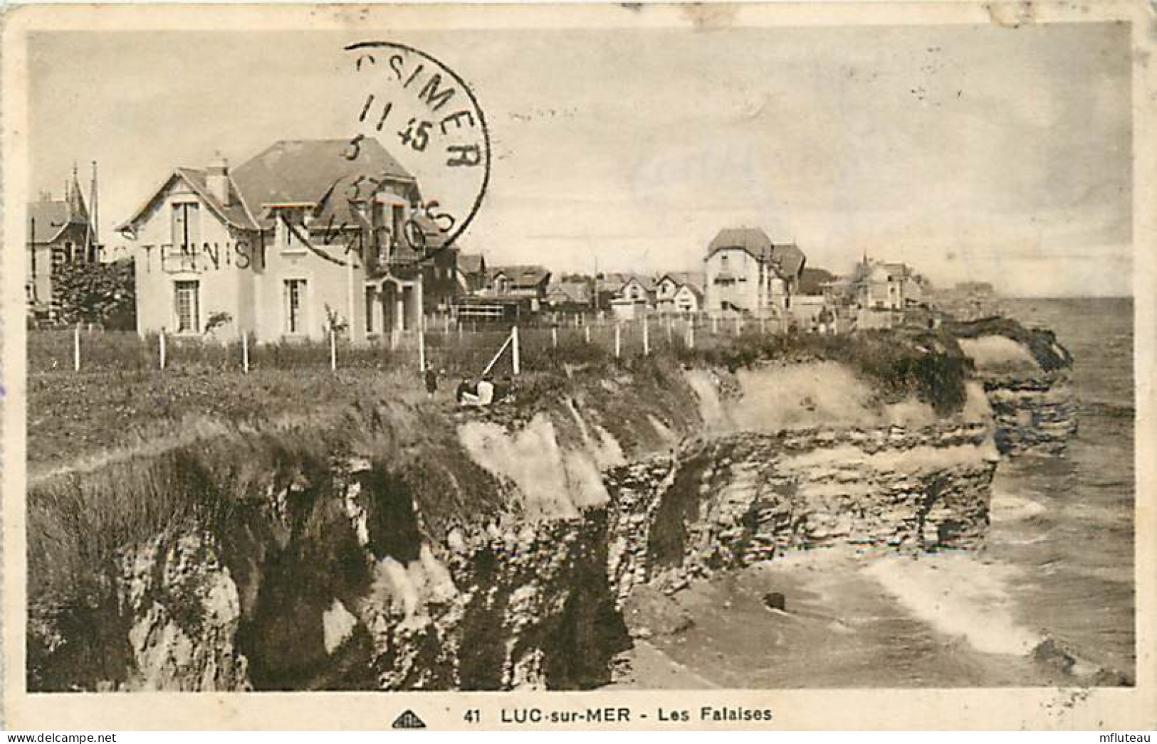 14* LUC SUR MER  Falaises                  MA94,1173 - Luc Sur Mer