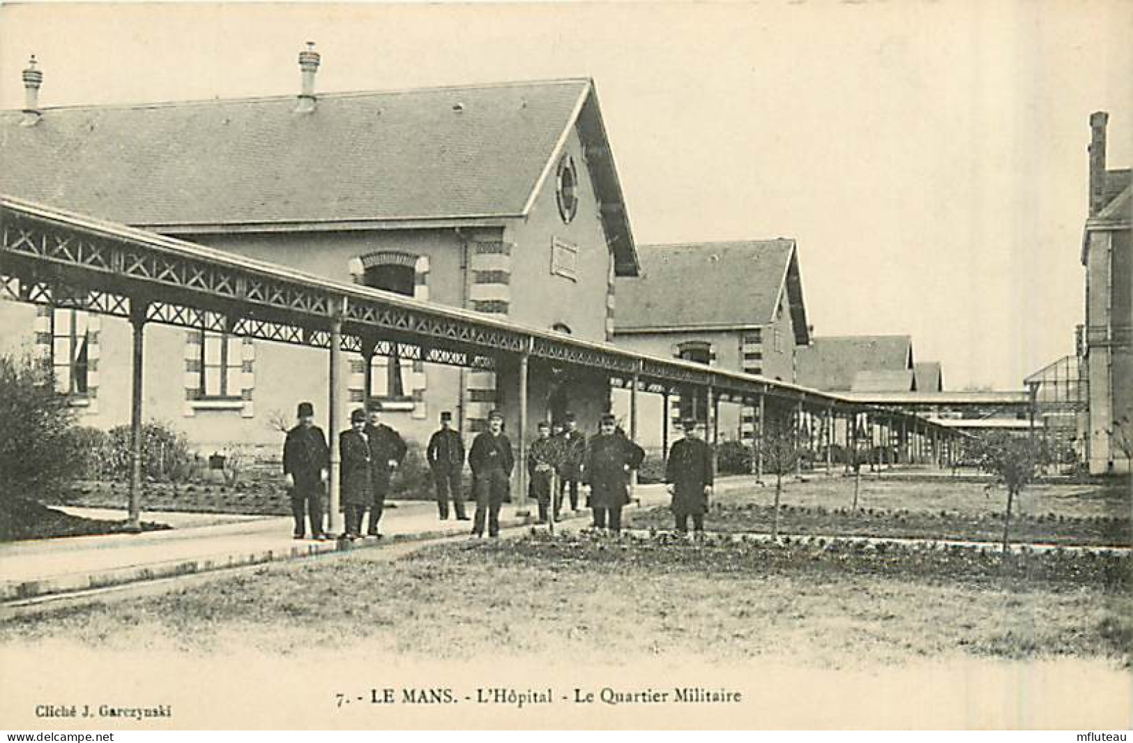 72* LE MANS Hopital  - Quartier Militaire       MA95,1024 - Le Mans