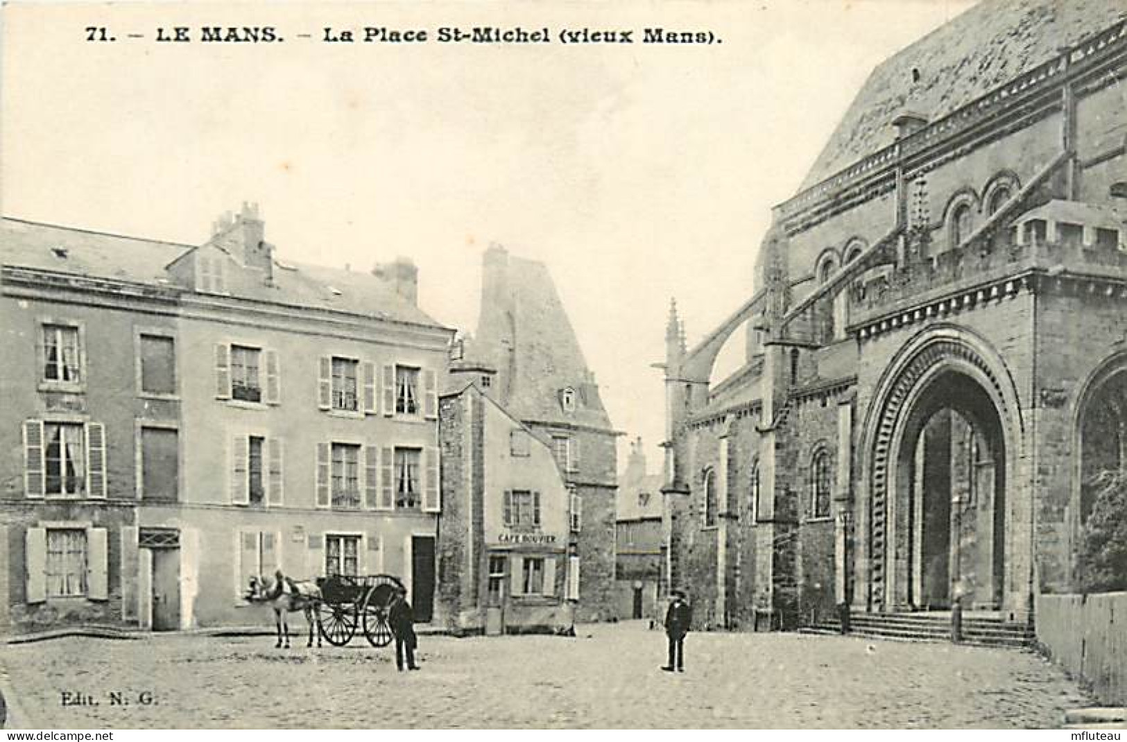 72* LE MANS  Place St Michel       MA95,1025 - Le Mans