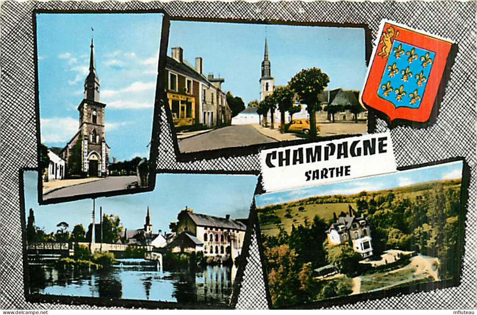 72* CHAMPAGNE  Multivues   (CPSM Petit Format)                  MA95,0945 - Andere & Zonder Classificatie