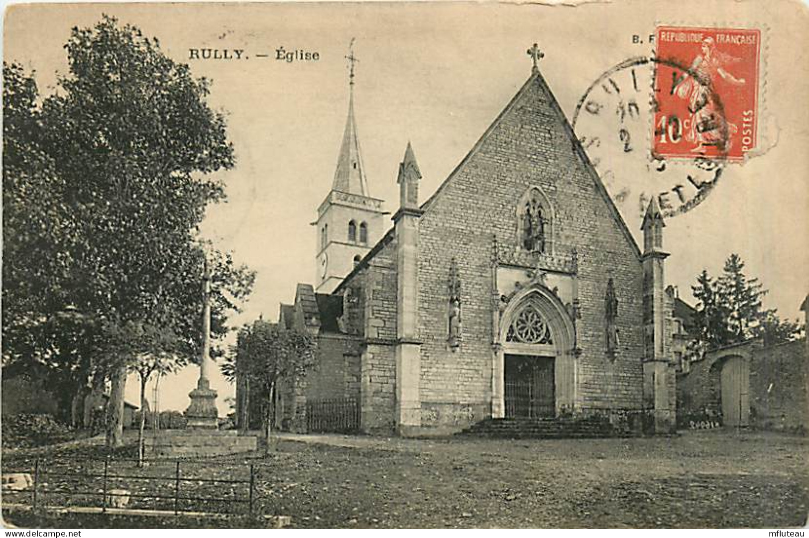 71* RULLY  Eglise                  MA95,0933 - Autres & Non Classés