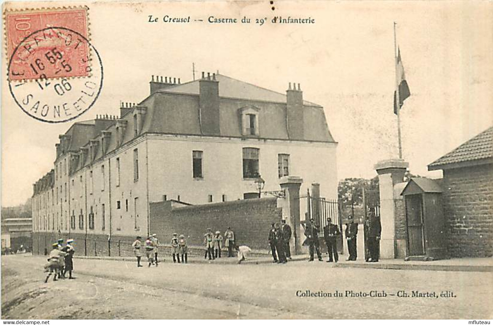 71* LE CREUSOT  Caserne 29e  RI                 MA95,0914 - Le Creusot