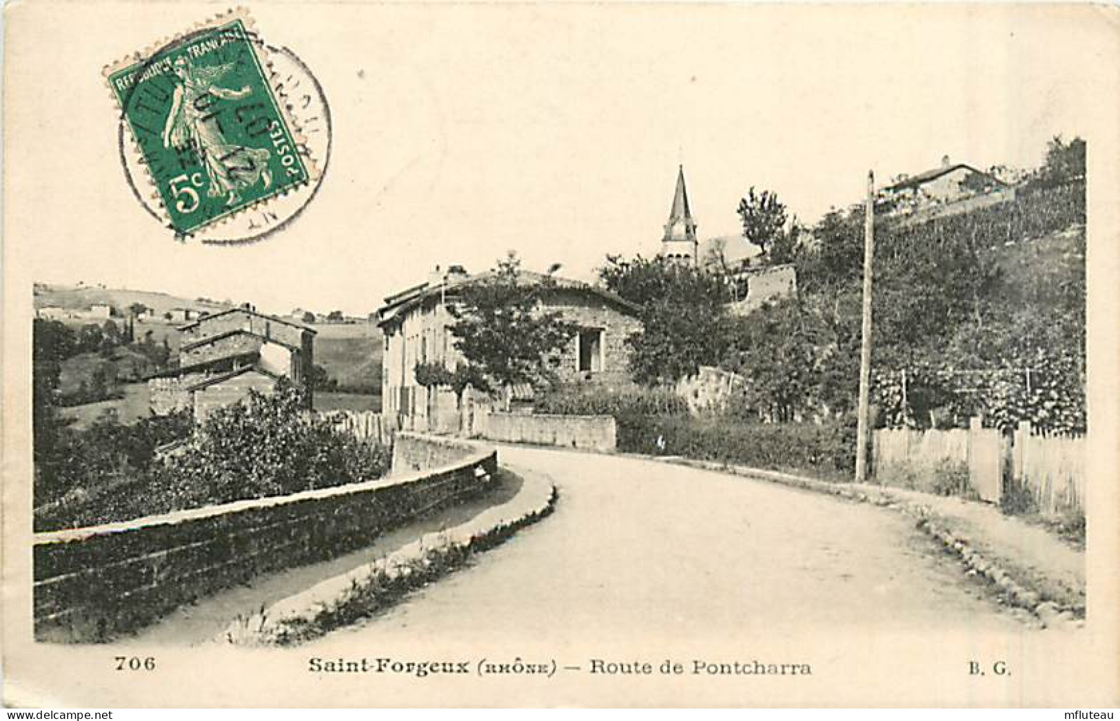 69* ST FORGEUX Route De Pontcharra                 MA95,0827 - Altri & Non Classificati