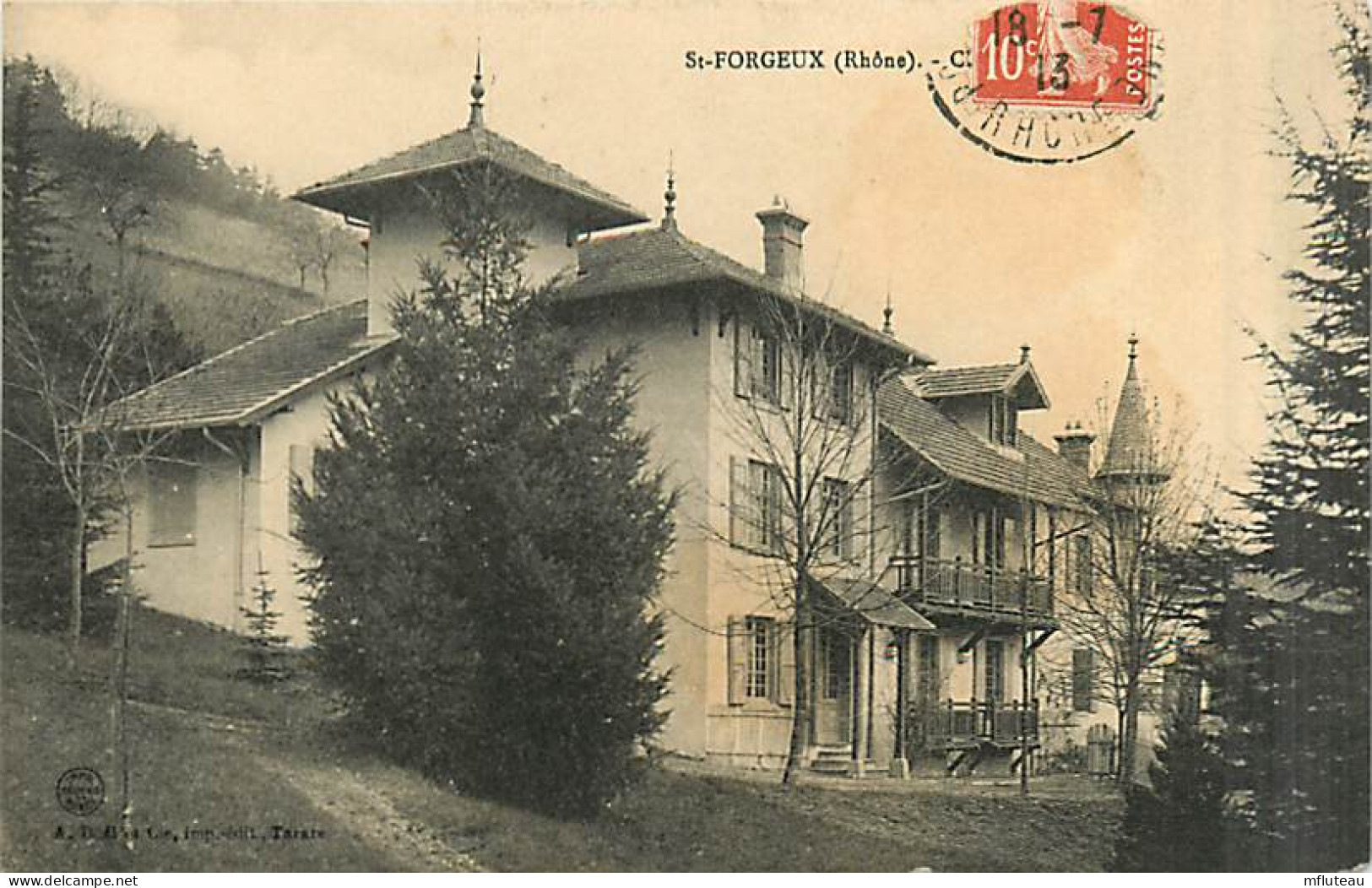 69* ST FORGEUX   Chateau                MA95,0805 - Other & Unclassified