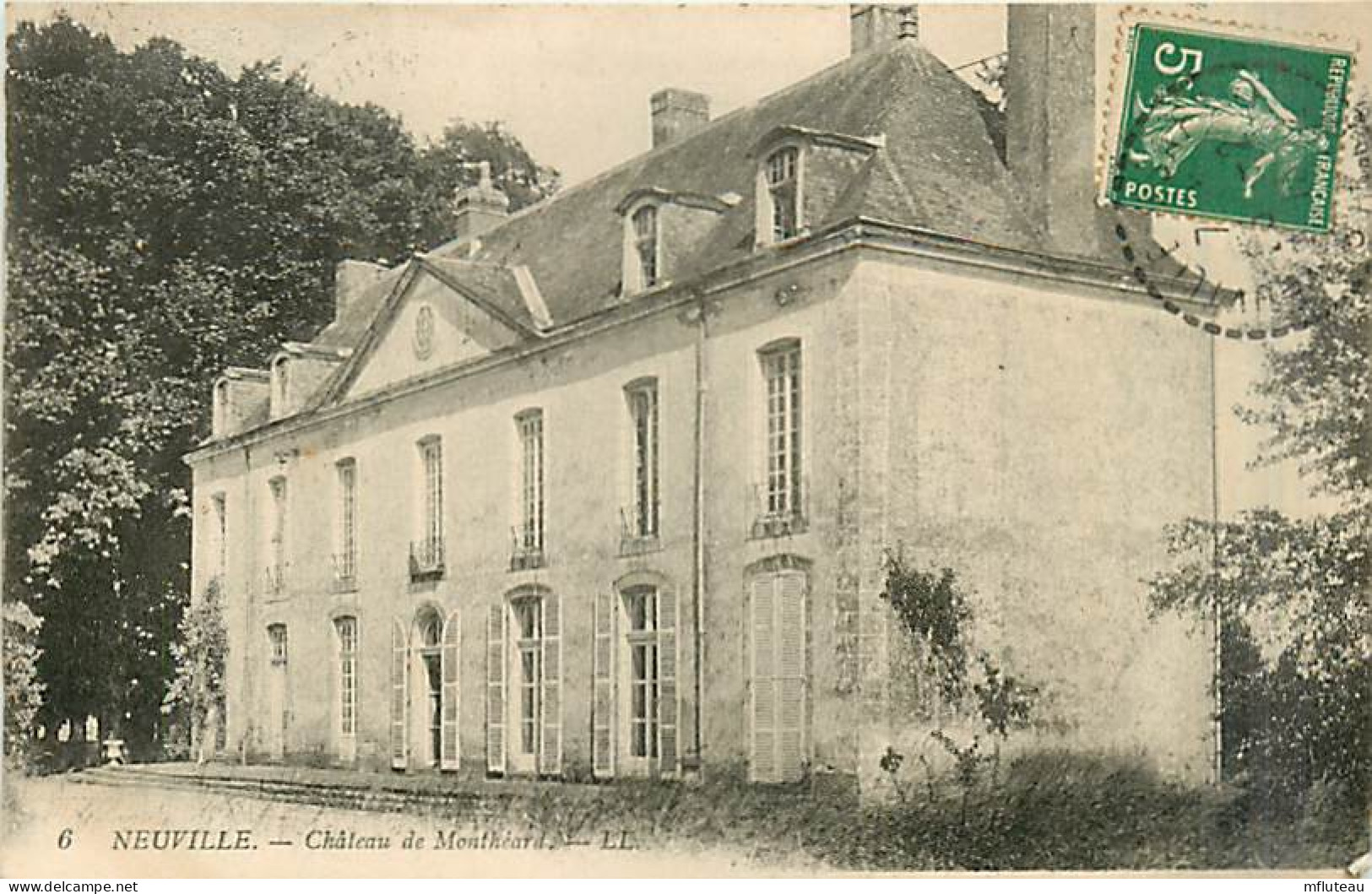 69* NEUVILLE Chateau De Montheard                 MA95,0796 - Neuville Sur Saone