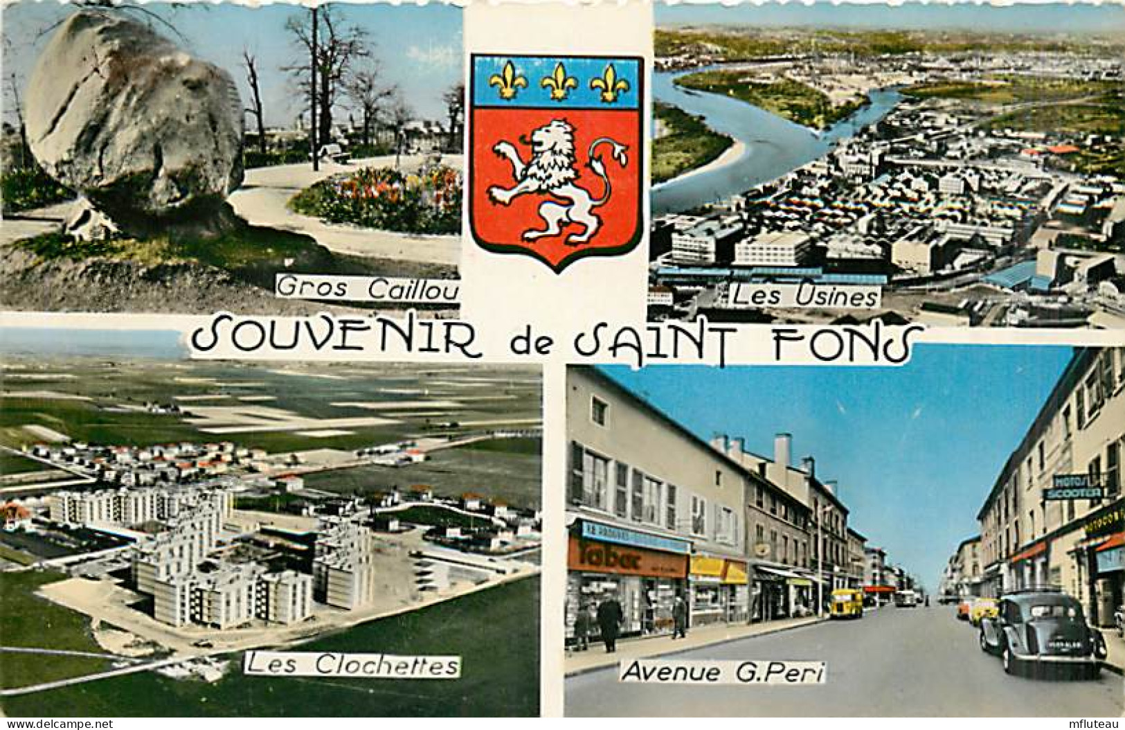 69* ST FONS  Multivues   (CPSM Petit Format)                  MA95,0780 - Sonstige & Ohne Zuordnung