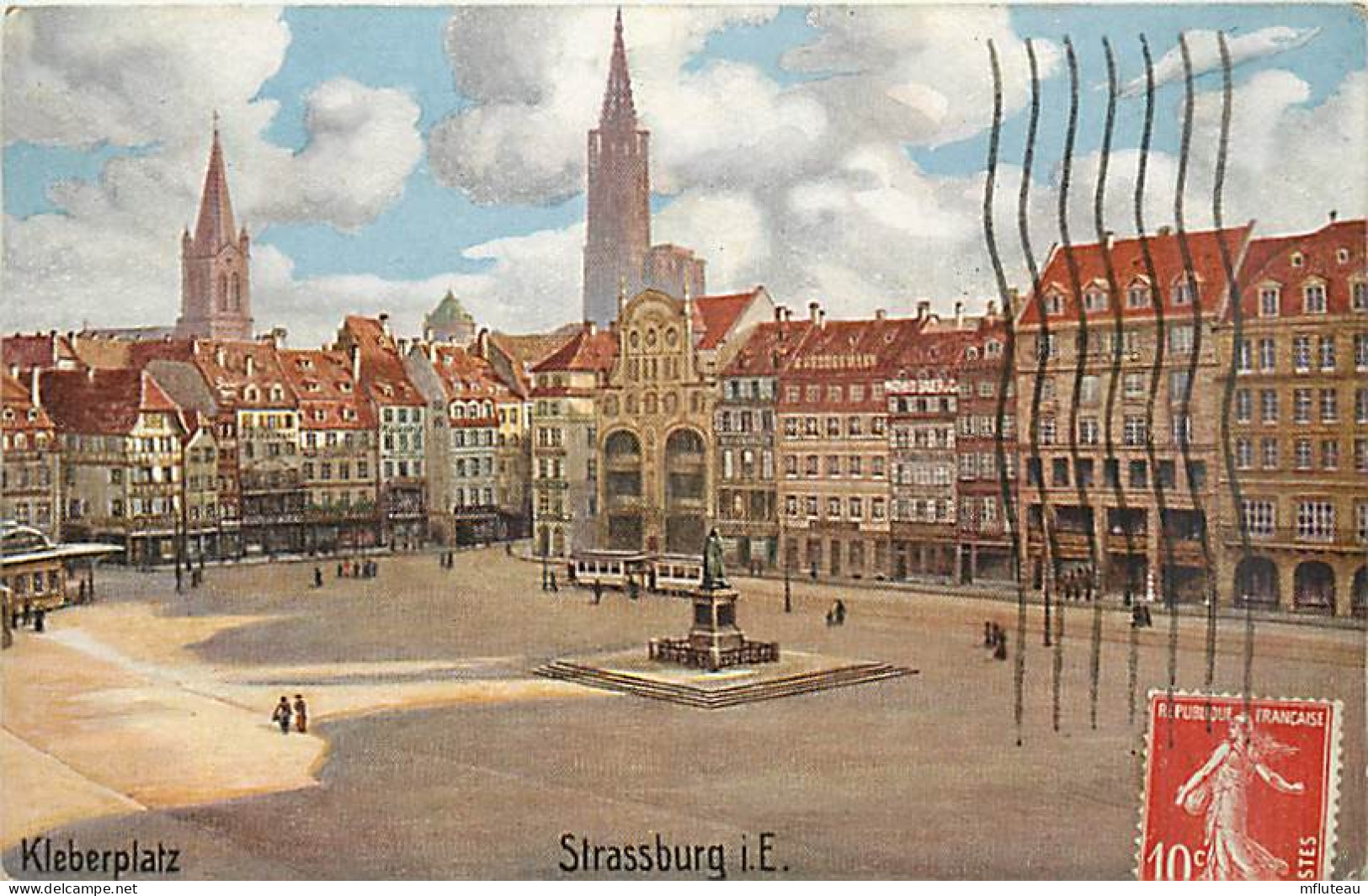 67* STRASBOURG  Place Kleber           MA95,0717 - Straatsburg