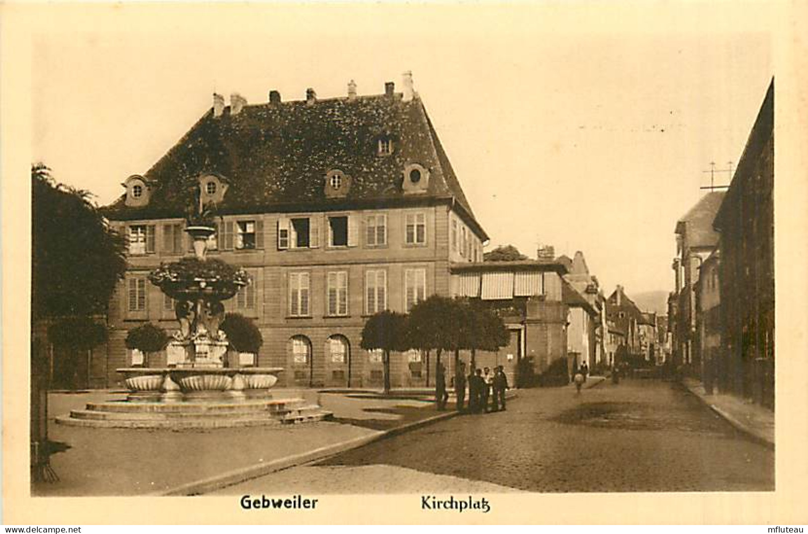 68* GEBWEILER  Kirchplatz            MA95,0654 - Guebwiller
