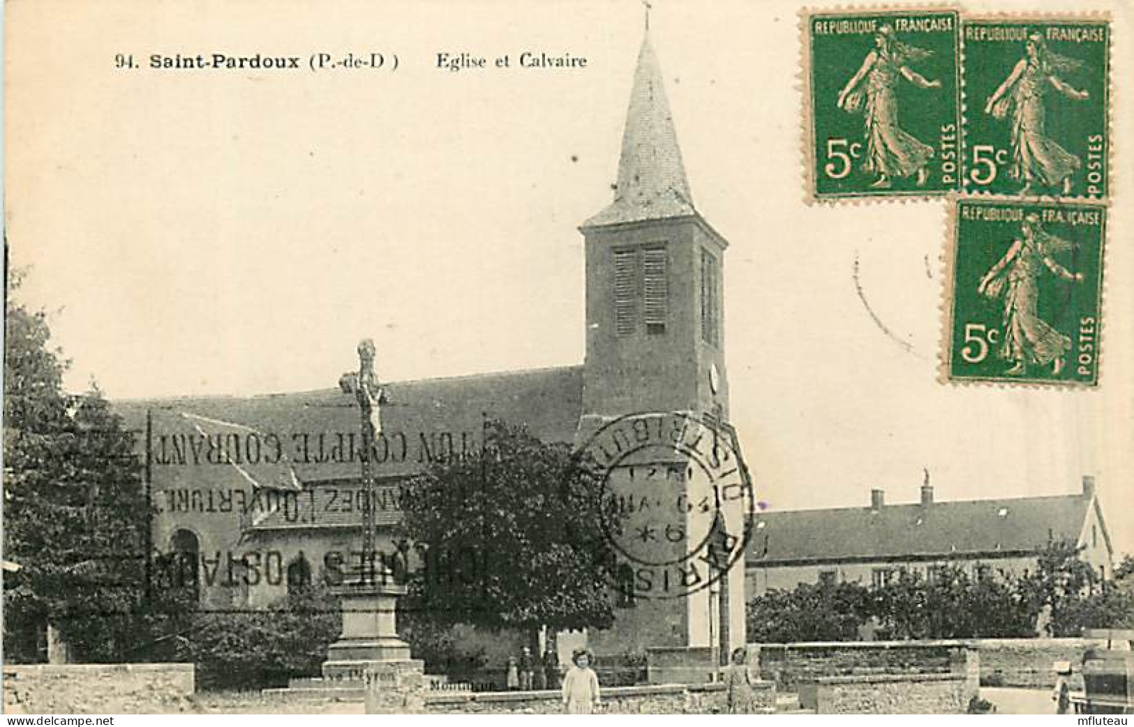 63* ST PARDOUX  Eflise                  MA95,0454 - Autres & Non Classés