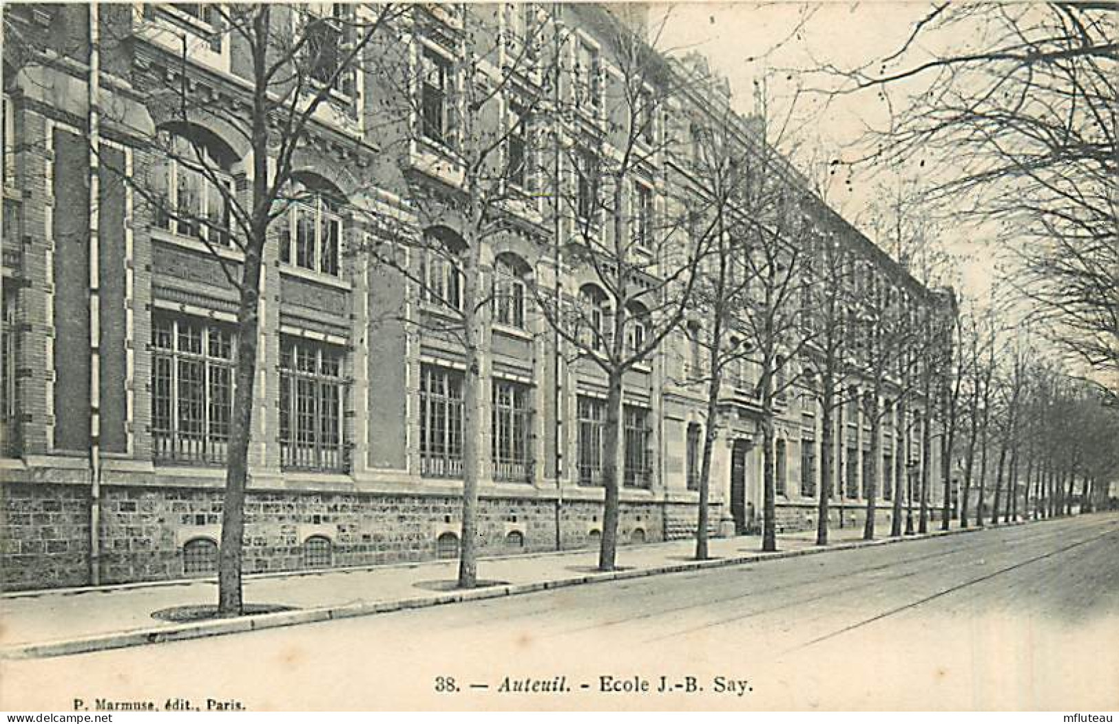 75* PARIS  Auteuil  - Ecole J.B.Say      MA96,0196 - Other & Unclassified