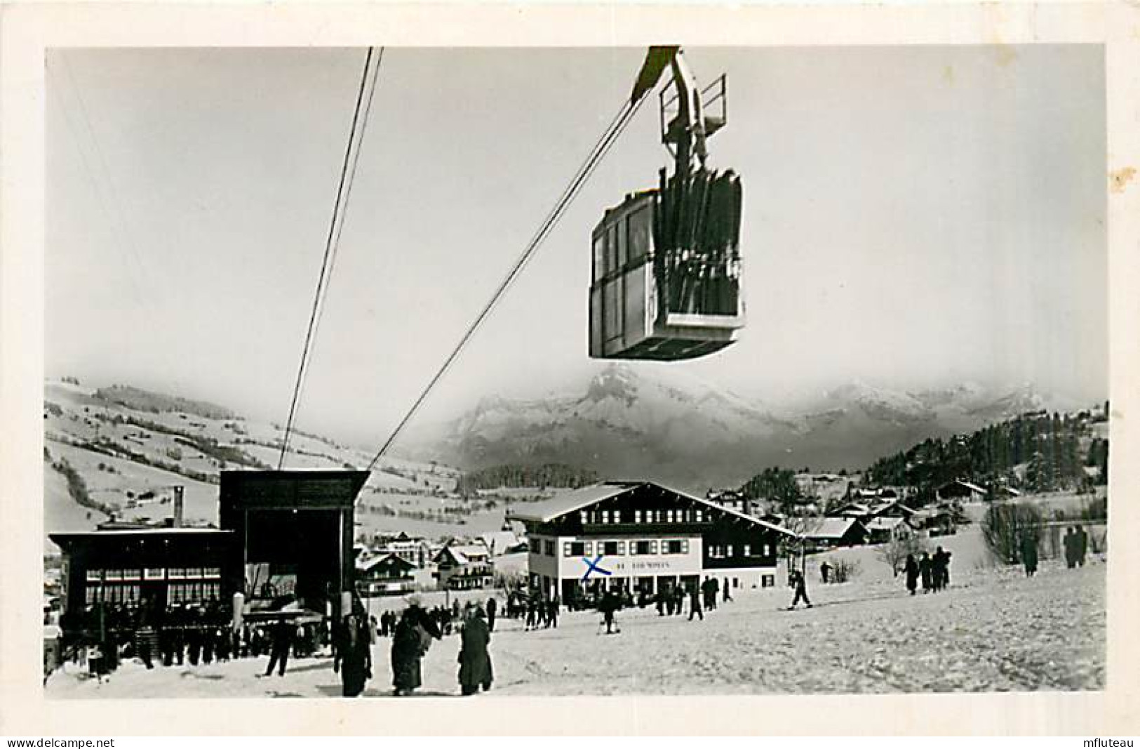 74* MEGEVE  Teleferique     CPSM (petit Format)     MA96,0084 - Megève