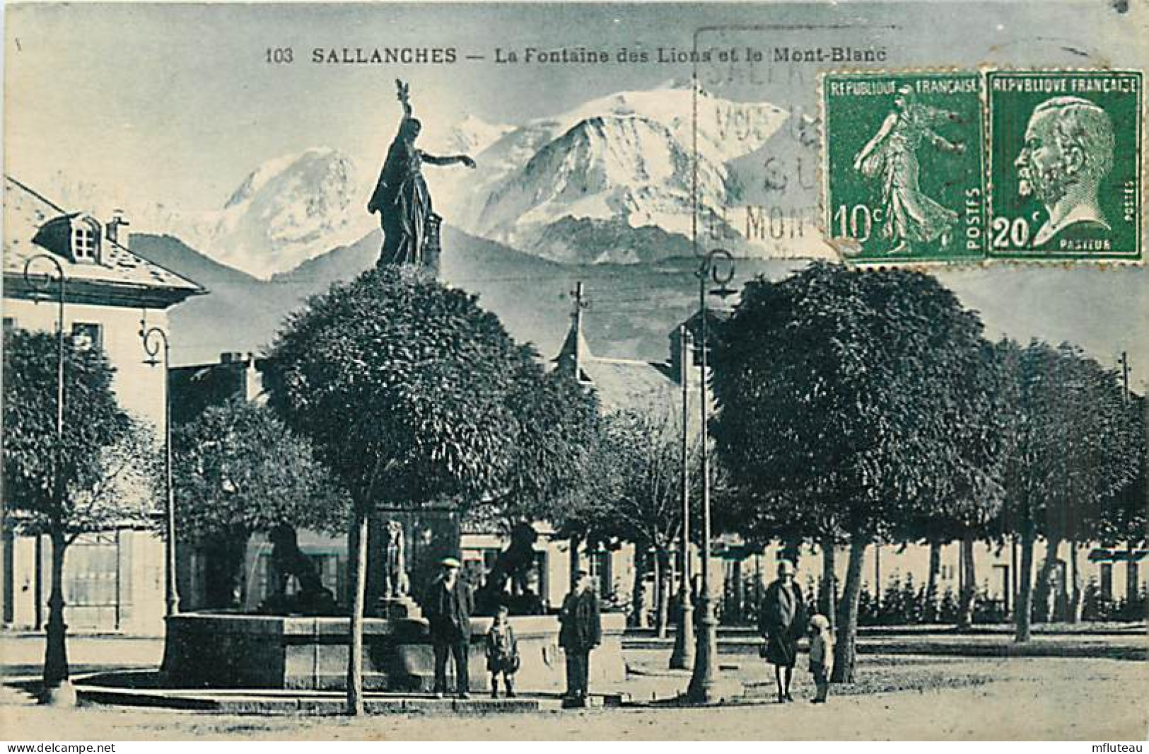 74* SALLANCHES Fontaine           MA96,0079 - Sallanches