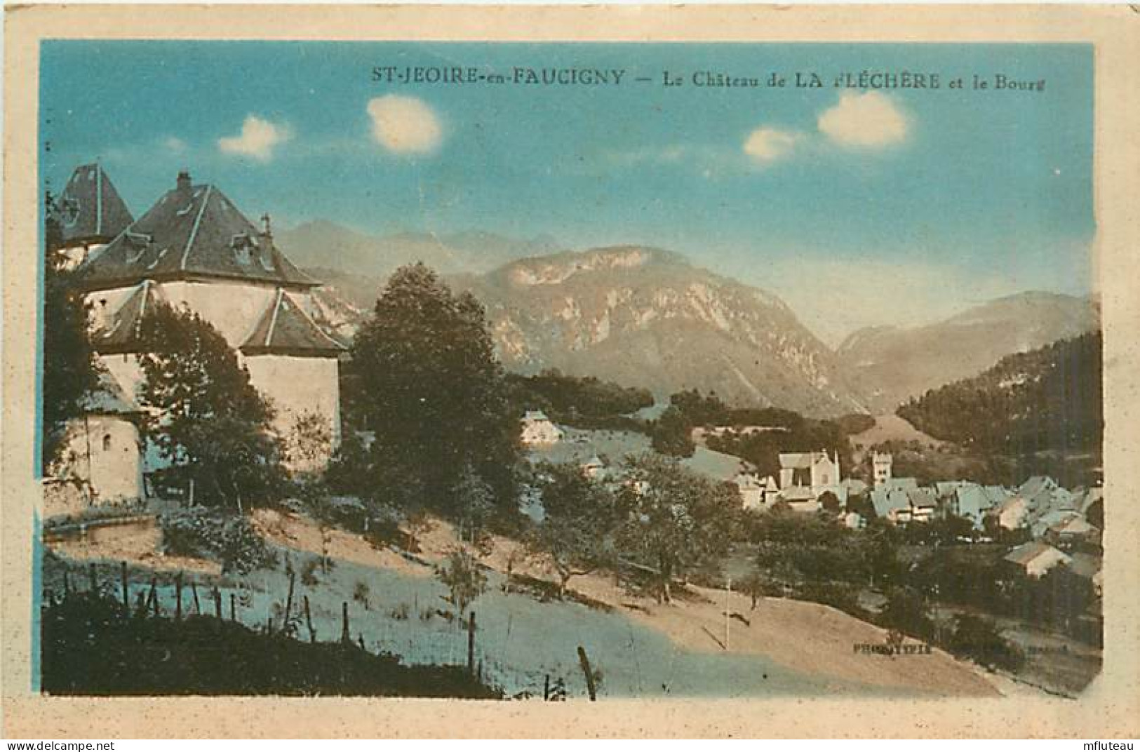 74* ST JEOIRE  En FAUCIGNY   Chateau De La Flechere   MA96,0024 - Saint-Jeoire
