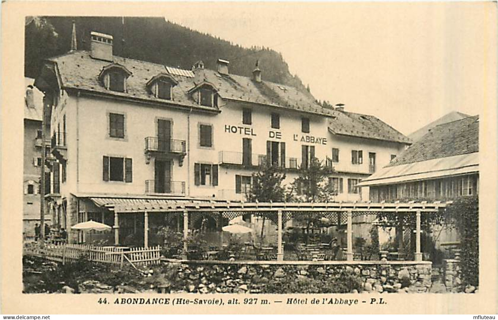 74* ABONDANCE  Hotel De L Abbaye          MA96,0027 - Abondance