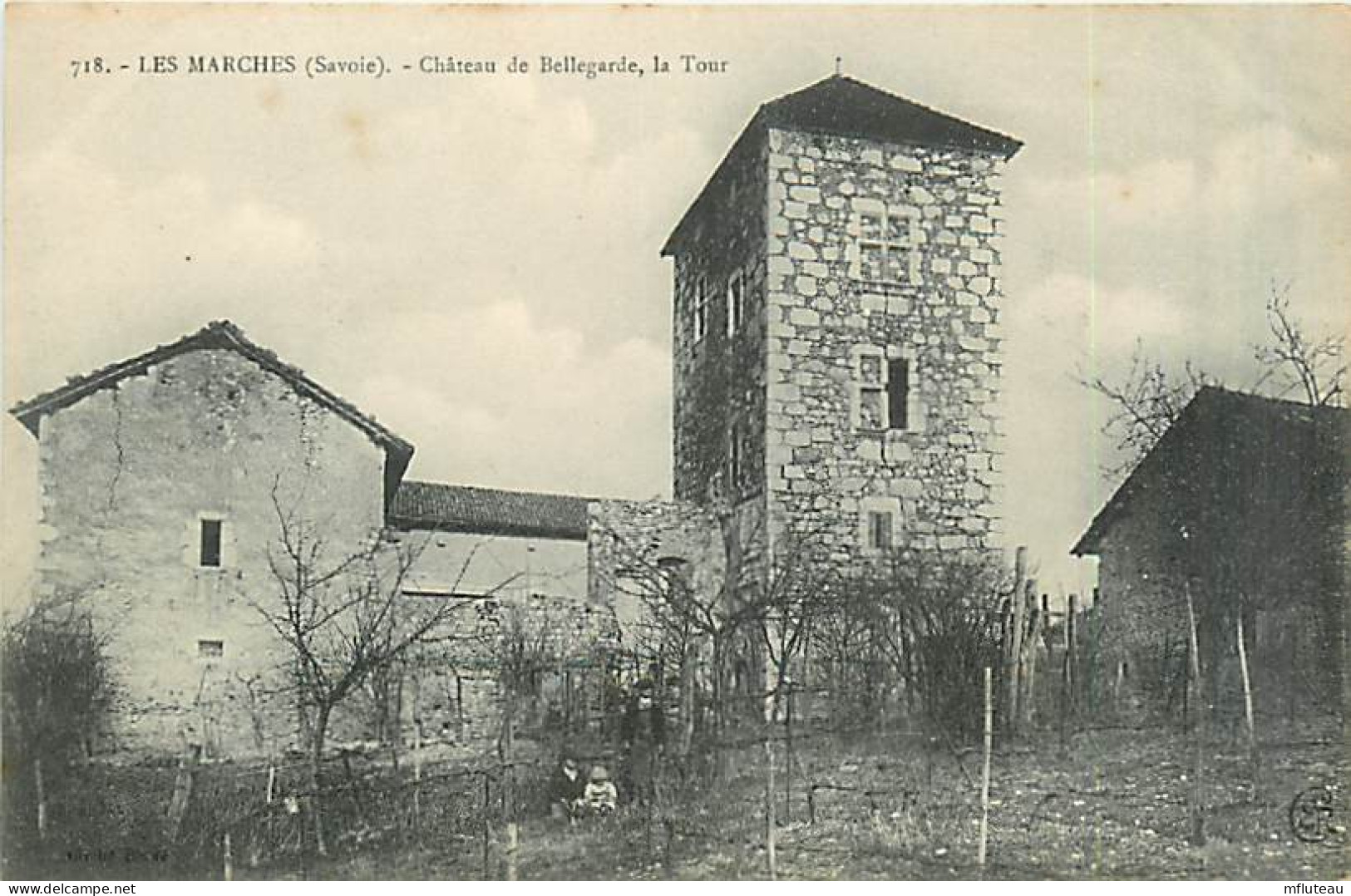 73* LES MARCHES Chateau Bellegarde  - Tour                MA95,1323 - Otros & Sin Clasificación