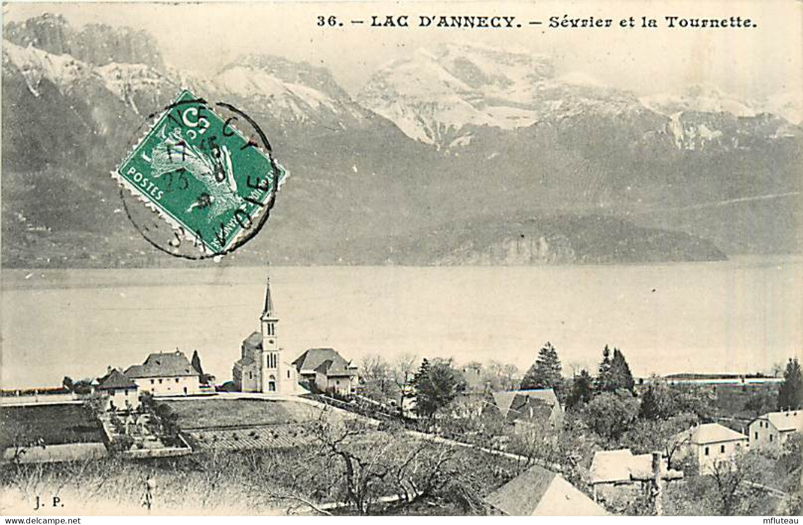 74* ANNECY  Lac  - Sevrier Et La Tournette                 MA95,1296 - Annecy