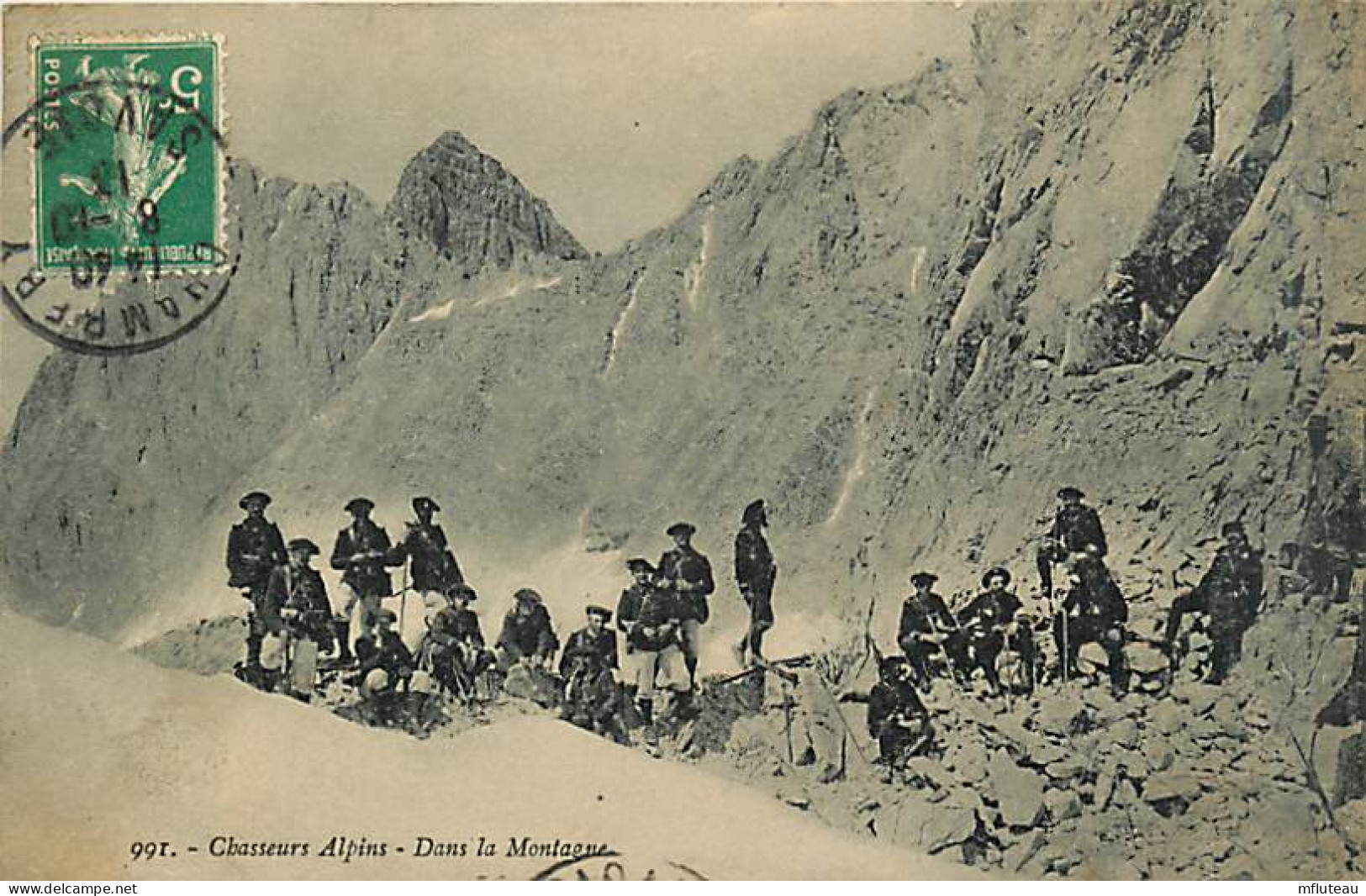73* SAVOIE  Chasseurs Alpins En Montagne                   MA95,1289 - Autres & Non Classés
