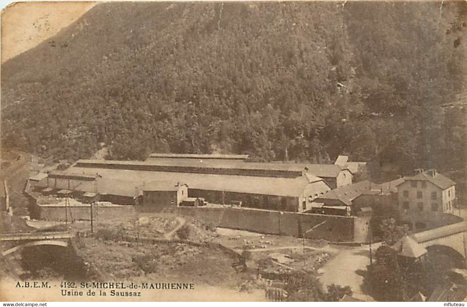 73* ST MICHEL DE MAURIENNE Usine De La Soussaz                  MA95,1249 - Saint Jean De Maurienne