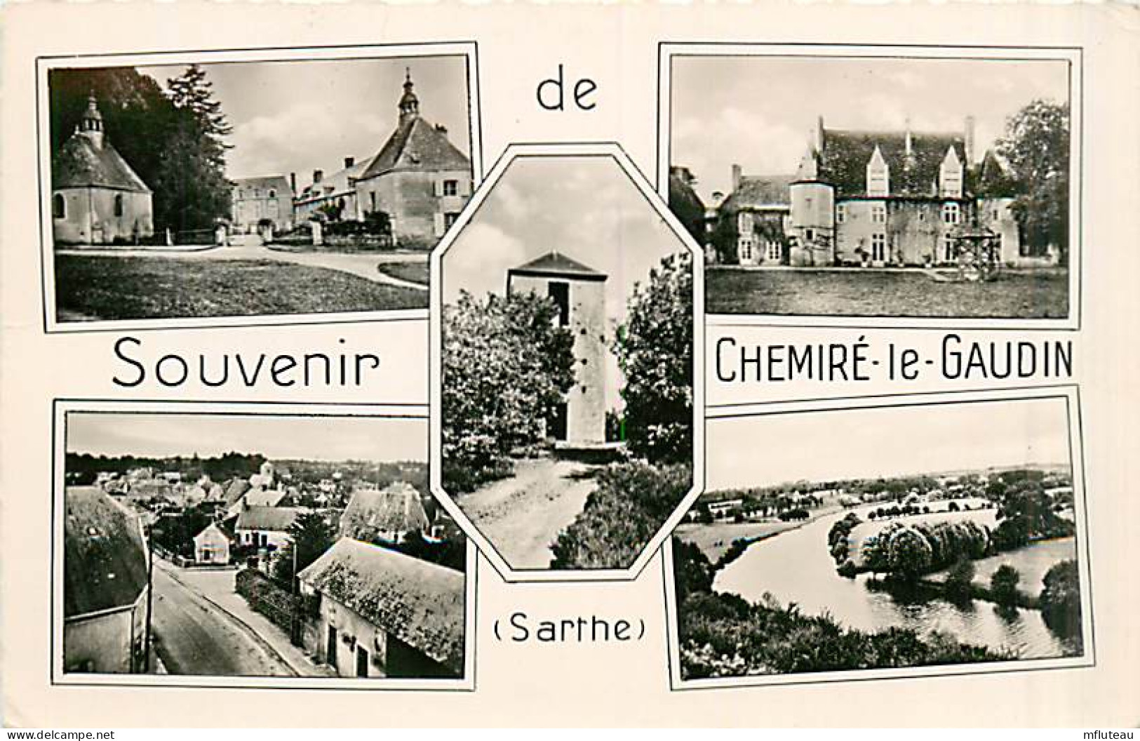 72* CHEMIRE LE GAUDIN  Multivues  (CPSM Petit Format)                 MA95,1218 - Andere & Zonder Classificatie