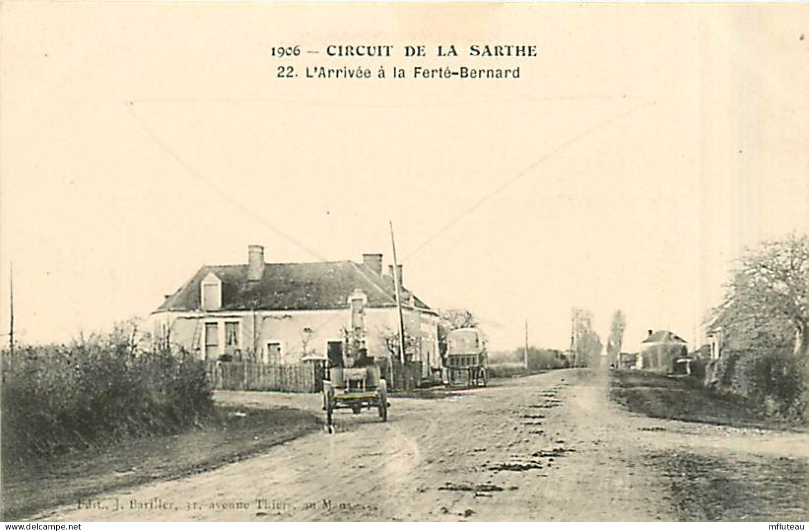 72* CIRCUIT DE LA SARTHE  Arrivee A La Ferte Bernard                 MA95,1178 - Autres & Non Classés