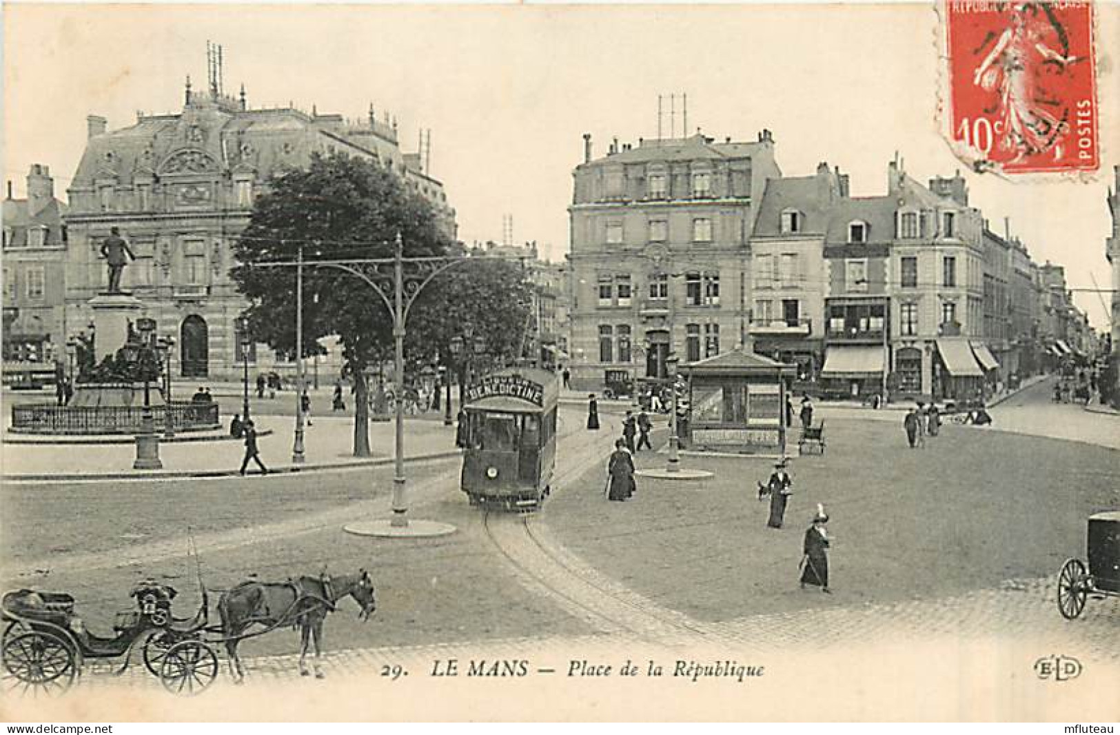 72* LE MANS    Place De La Republique             MA95,1167 - Le Mans