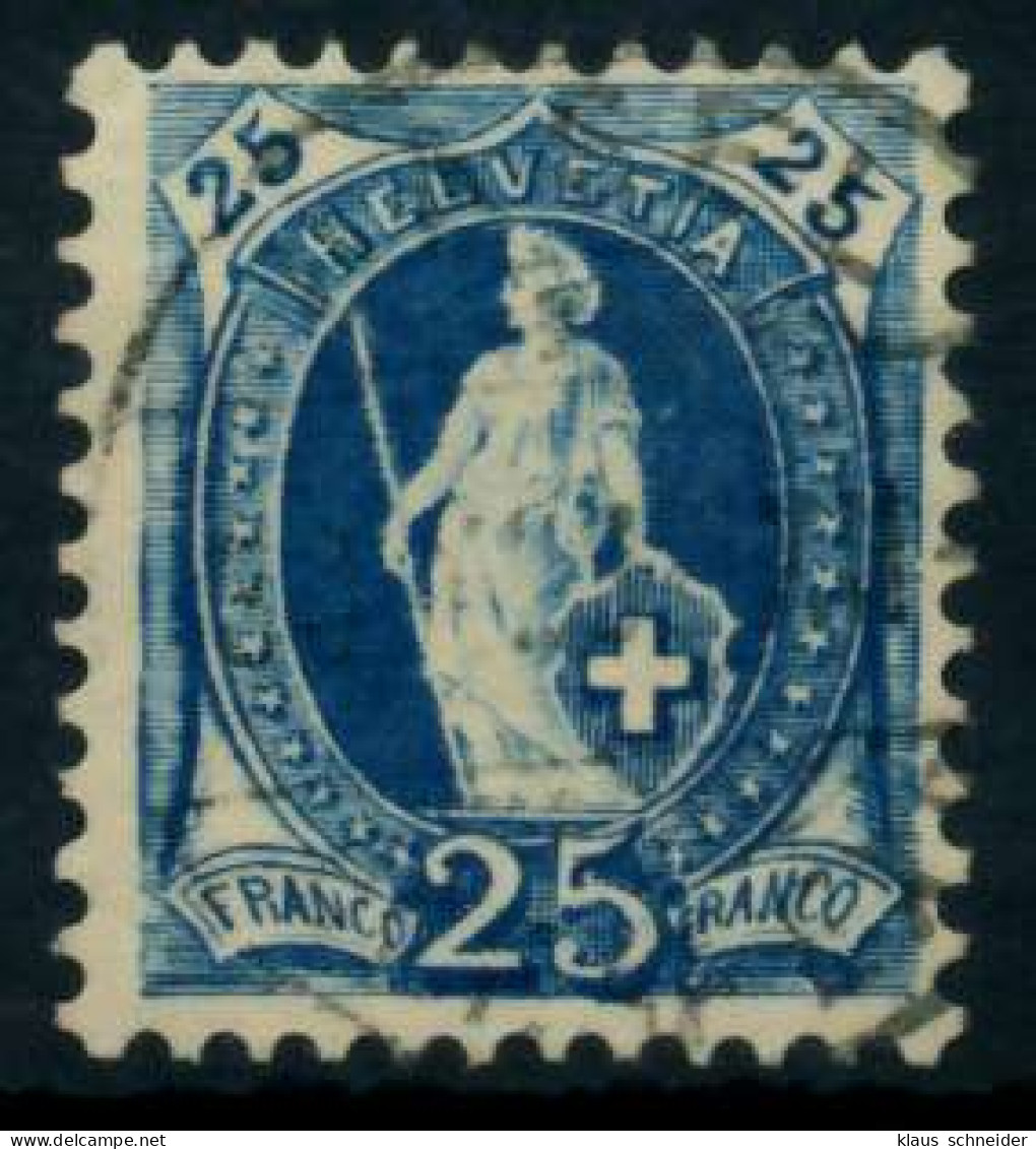 SCHWEIZ ST.HELV Nr 67C Gestempelt X746A2A - Used Stamps