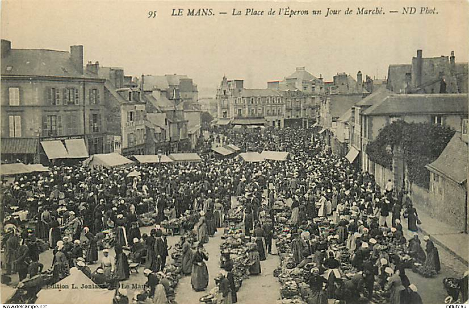 72*  LE MANS    Place De L Eperon  Marche               MA95,1125 - Le Mans