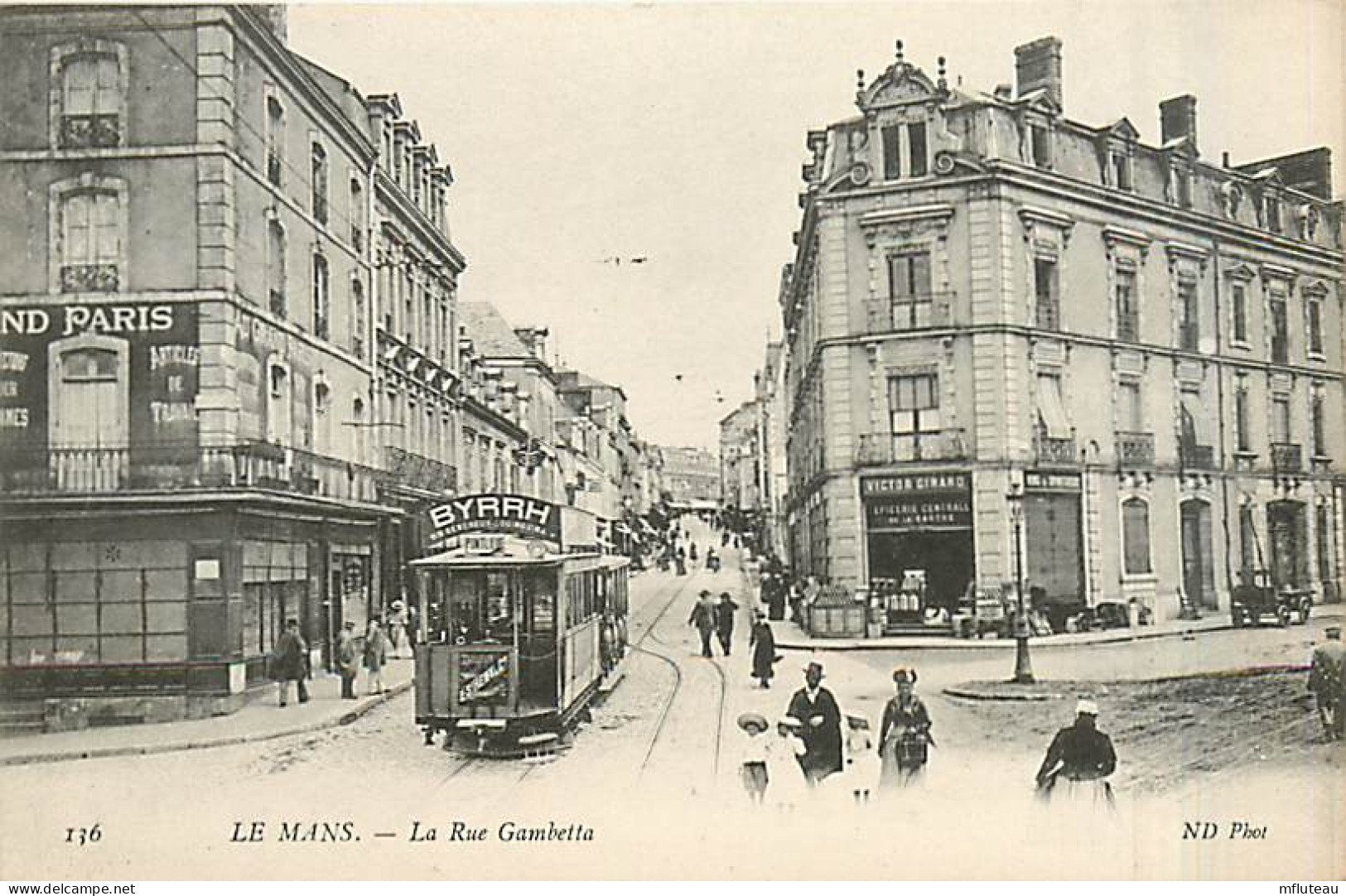 72*  LE MANS    Rue Gambetta               MA95,1123 - Le Mans