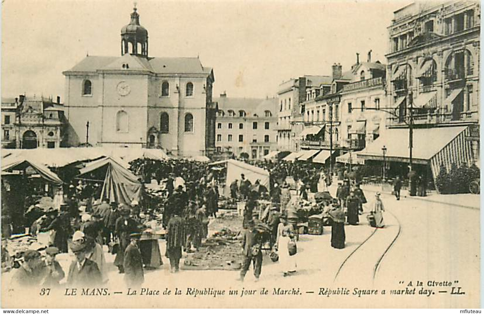 72* LE MANS  Place De La Republique  - Marche   MA95,1090 - Le Mans