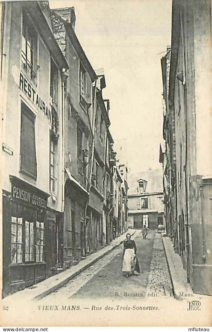 72* LE MANS   Rue Des Trois Sonnettes  MA95,1062 - Le Mans