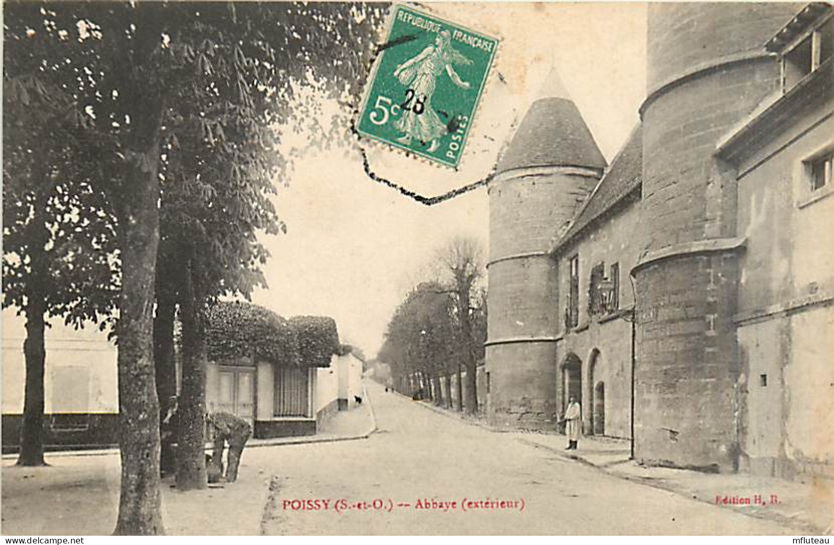 78* POISSY Abbaye       MA96,0829 - Poissy