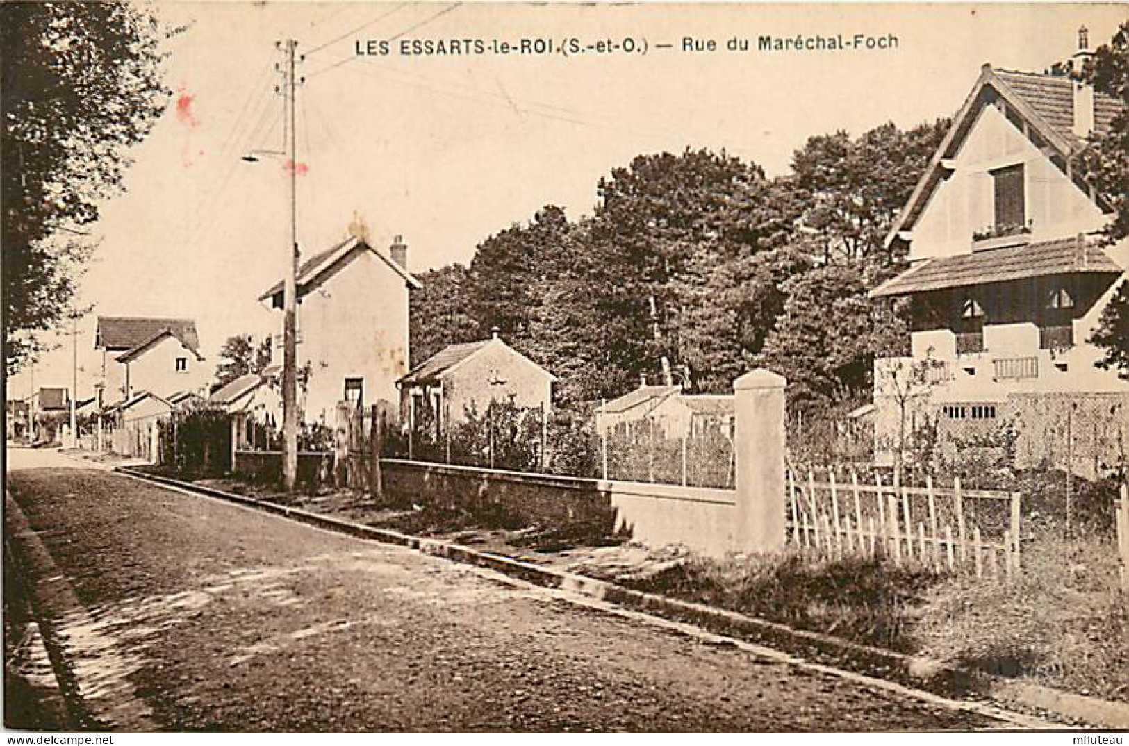 78* LES ESSARTS LE ROI Rue Mal Foch       MA96,0831 - Les Essarts Le Roi