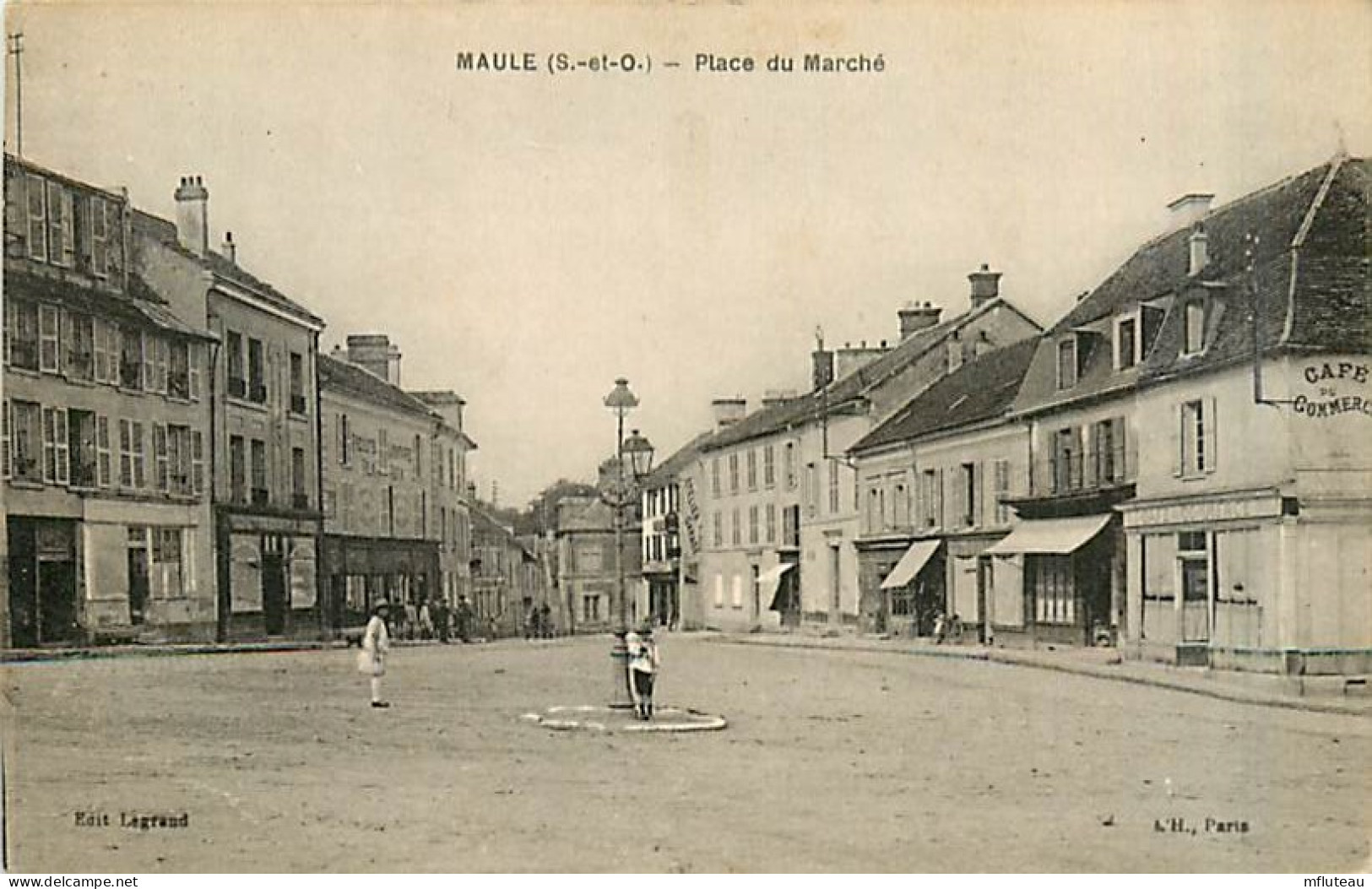 78* MAULE  Place Du Marche        MA96,0828 - Maule