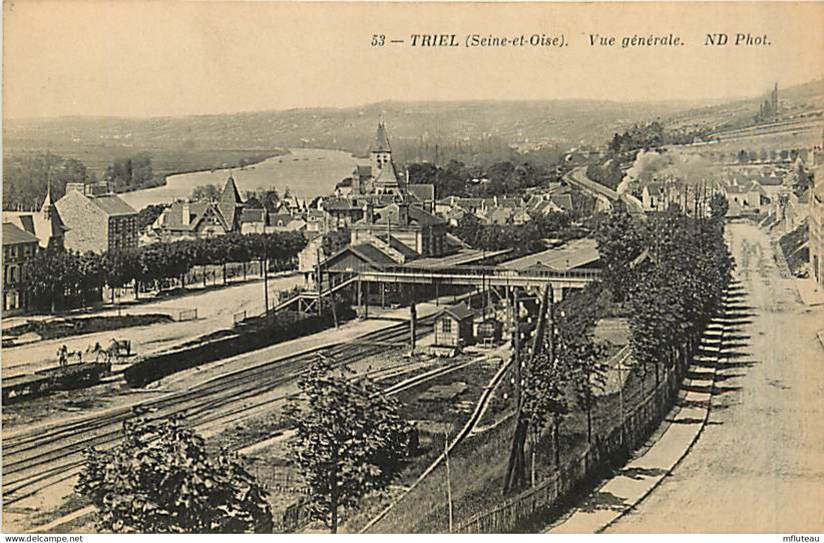 78* TRIEL Voie Ferree     MA96,0815 - Triel Sur Seine