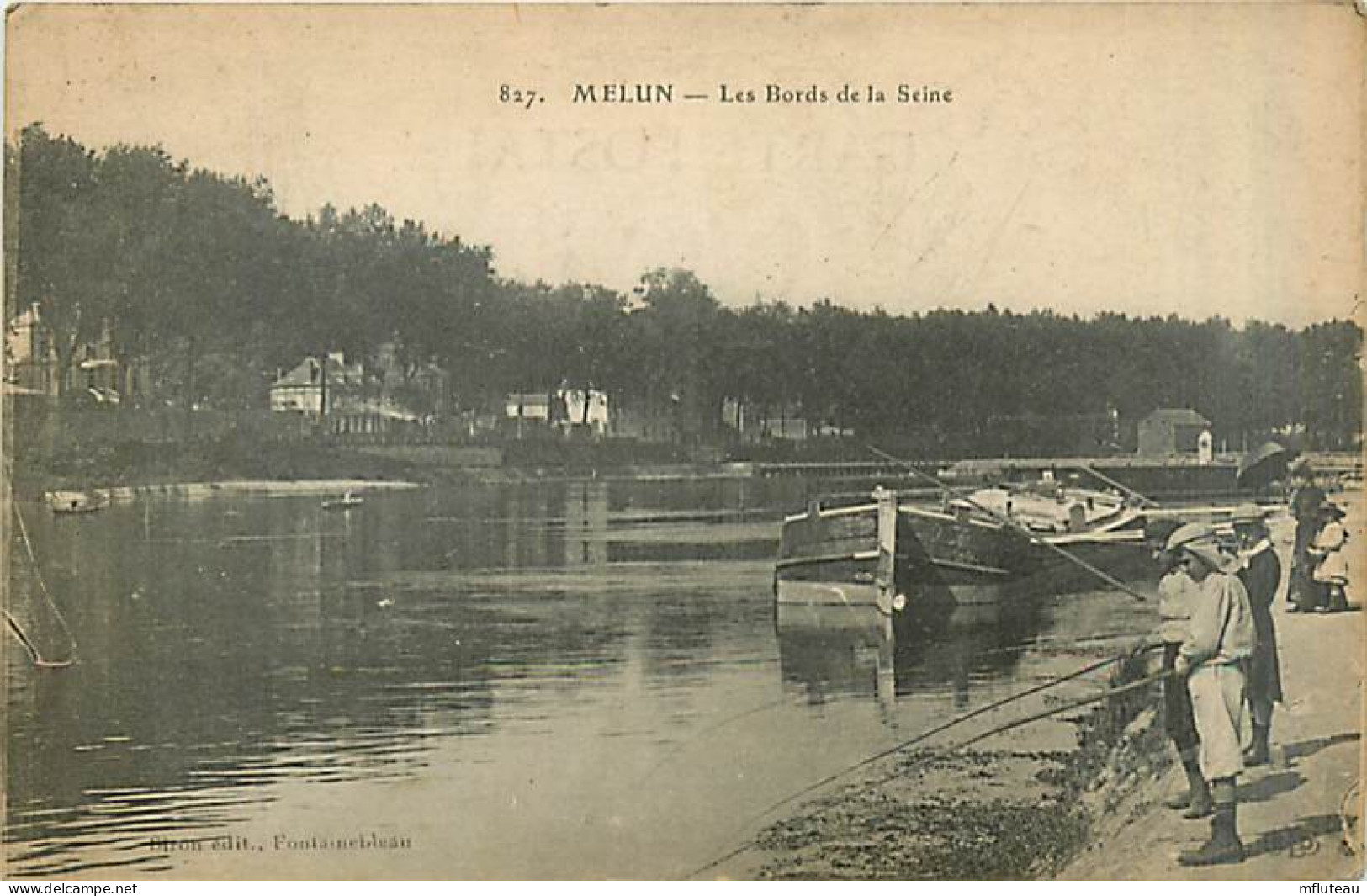 77* MELUN  La Seine        MA96,0698 - Melun