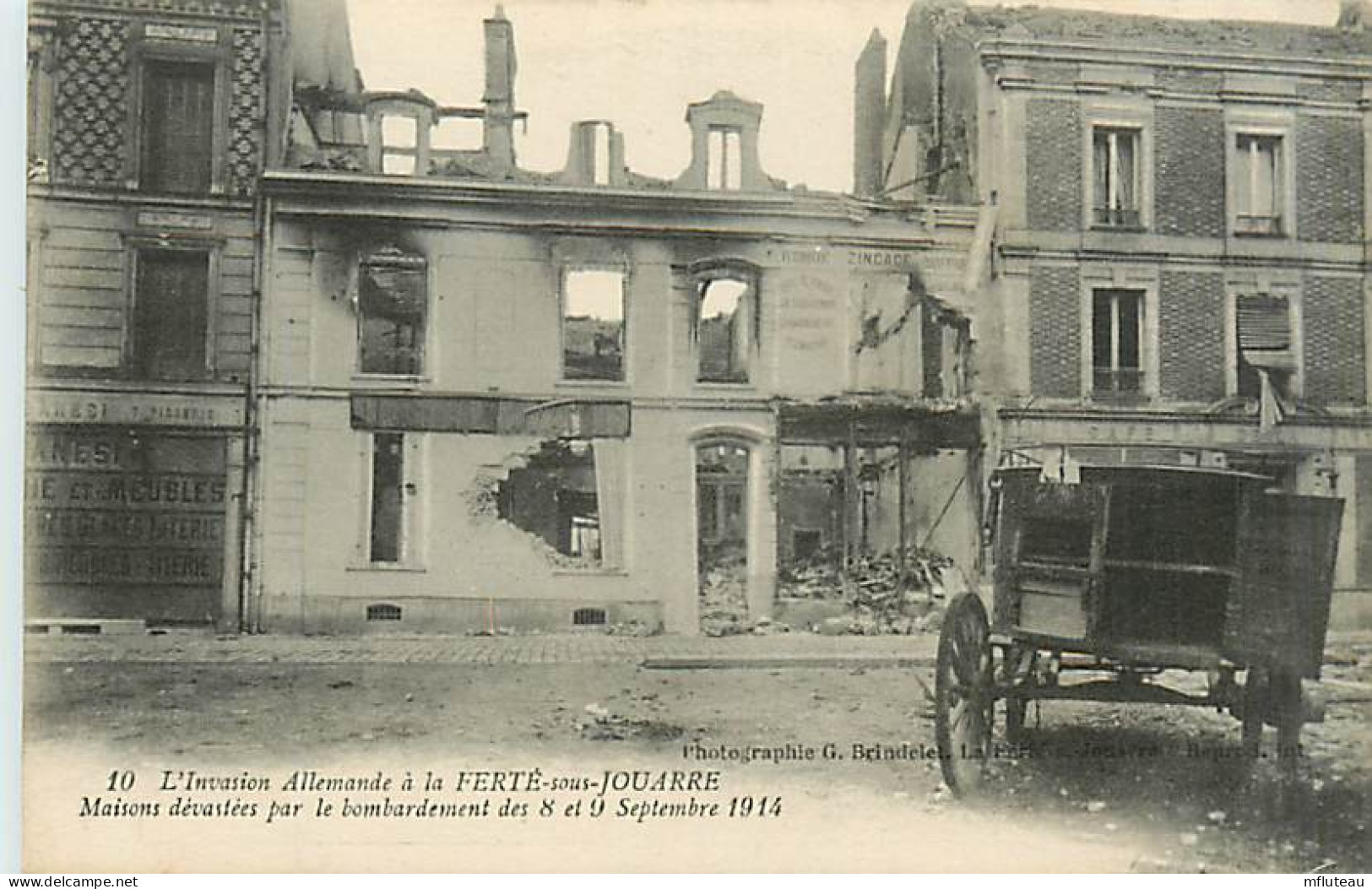 77* LA FERTE SOUS JOUARRE Ruines -  WW1        MA96,0692 - La Ferte Sous Jouarre