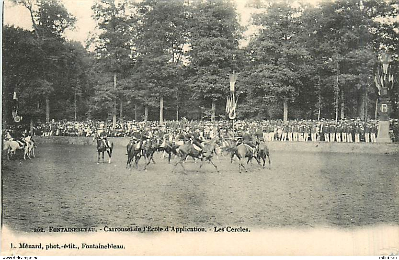 77* FONTAINEBLEAU    Ecole Cavalerie  Carroussel      MA96,0672 - Fontainebleau