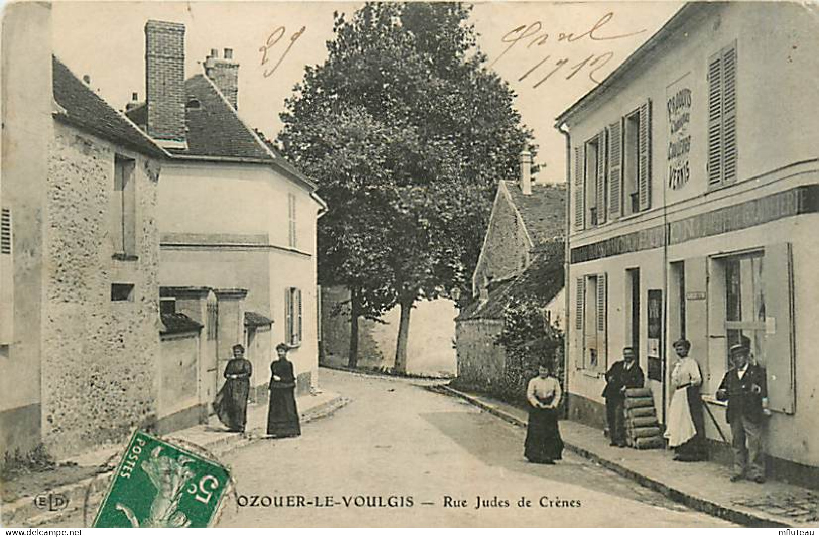 77* OZOUER LE VOULGIS  Rue Jules De Crenes        MA96,0642 - Autres & Non Classés